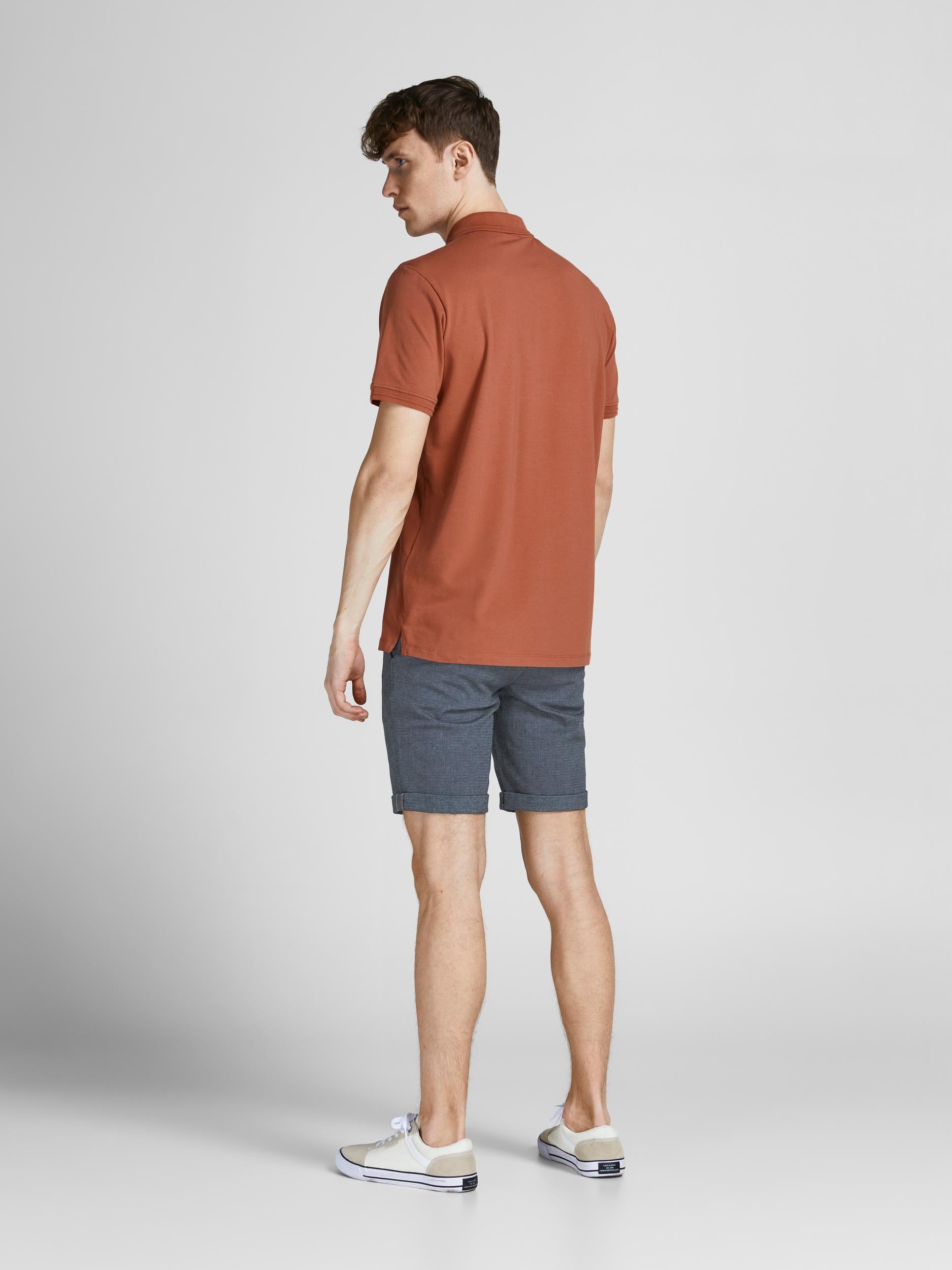 Men's Fury Shorts Faded Denim-Back View