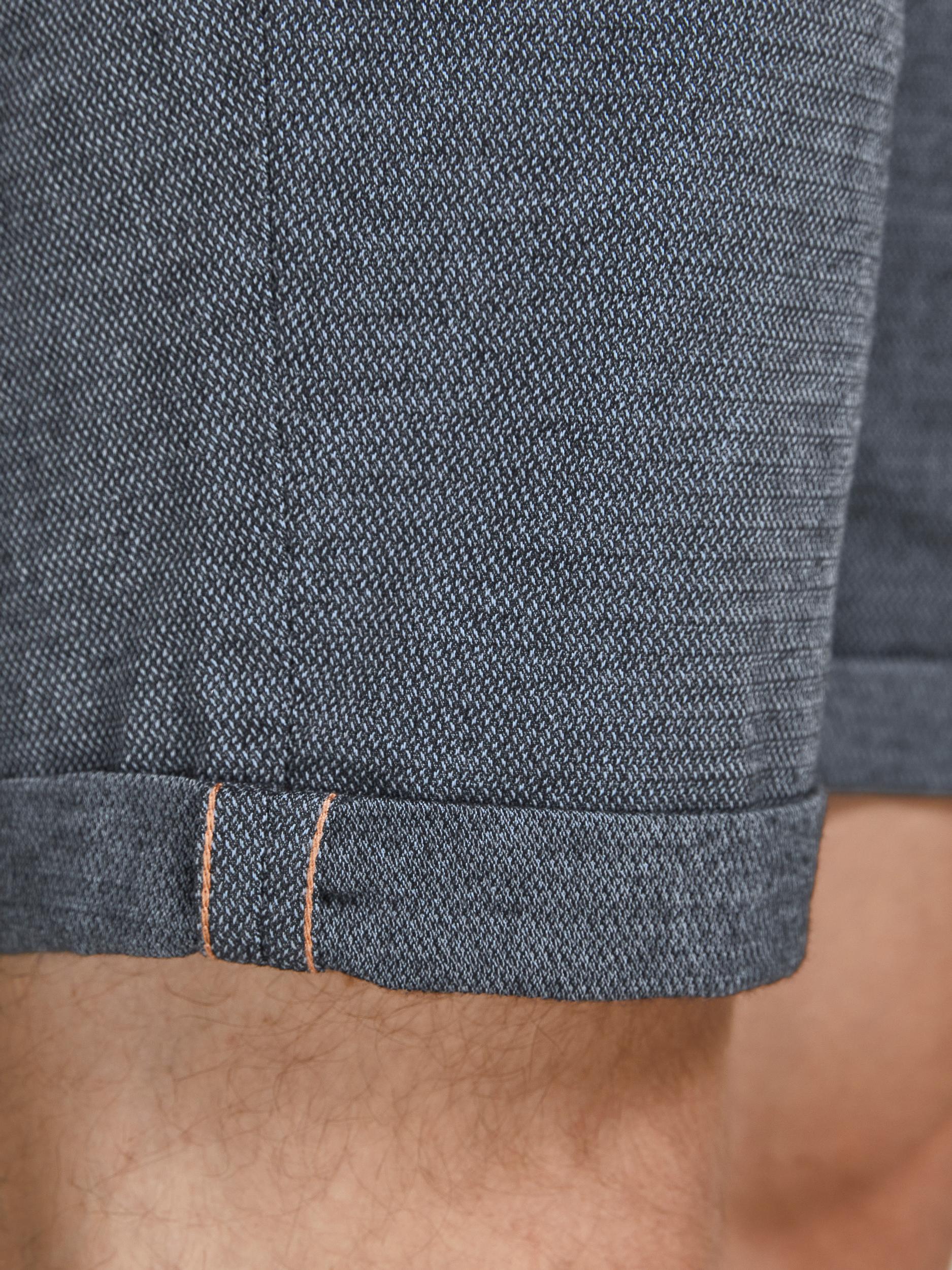 Men's Fury Shorts Faded Denim-Hem View