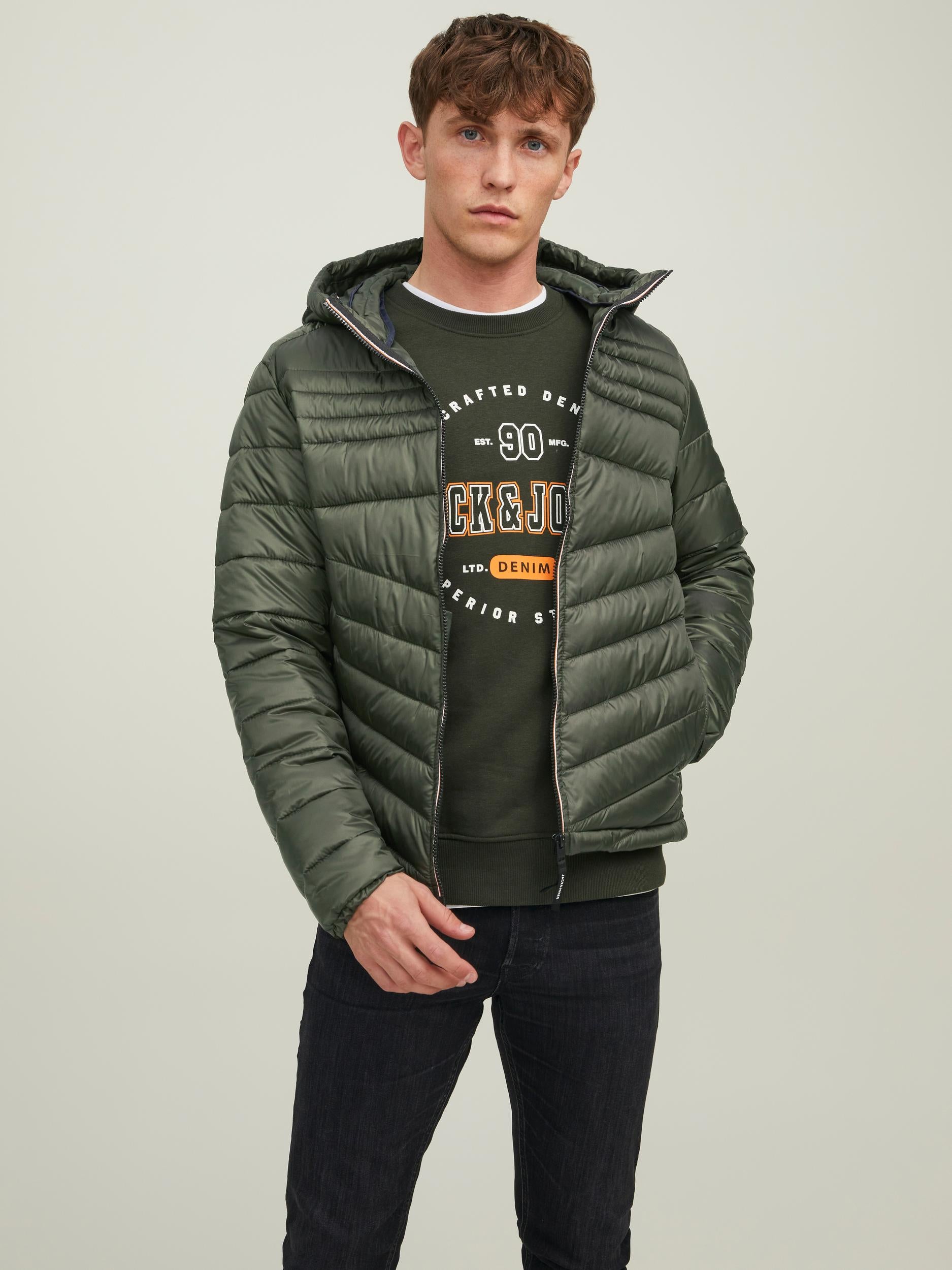 Hero Puffer Hood Rosin Jacket