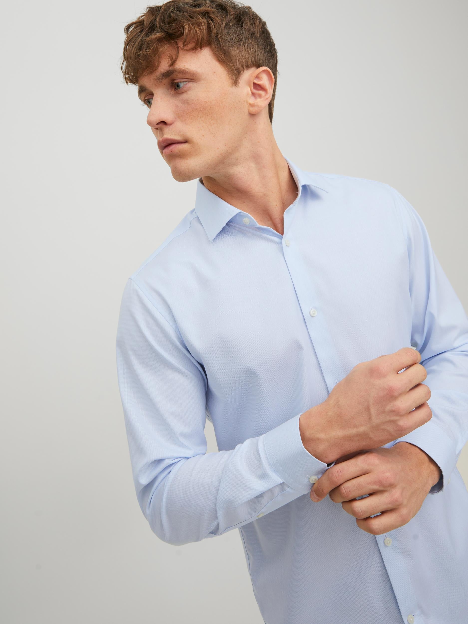 JACK JONES PREMIUM Parker Cashmere Blue Shirt Cashmere Blue detail view