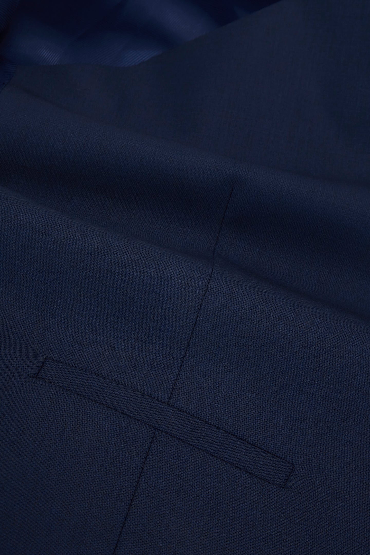 Jonny Navy Comfort Fit Waistcoat material