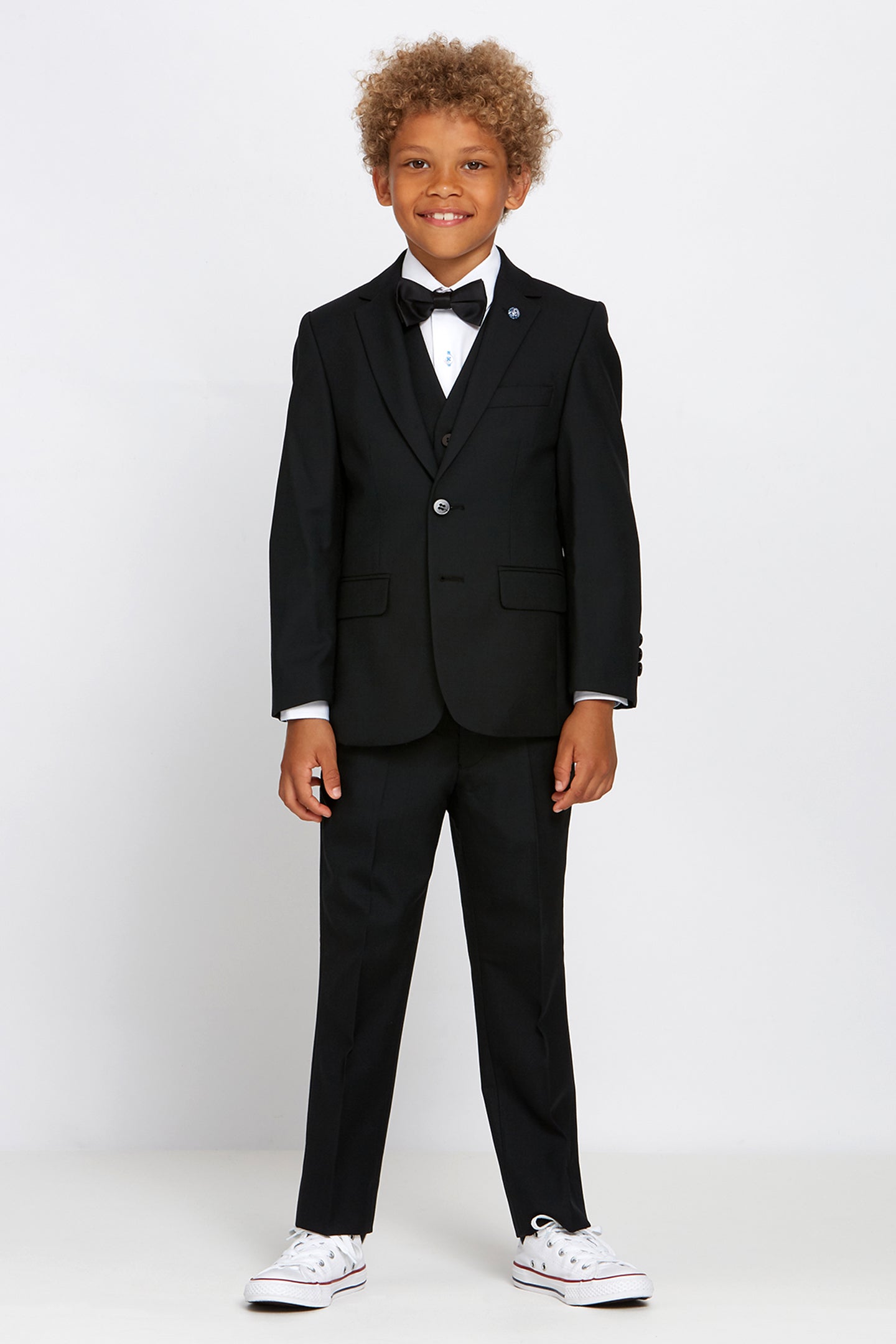 Benetti Boyswear James Boy Black 3 pc BLACK front view
