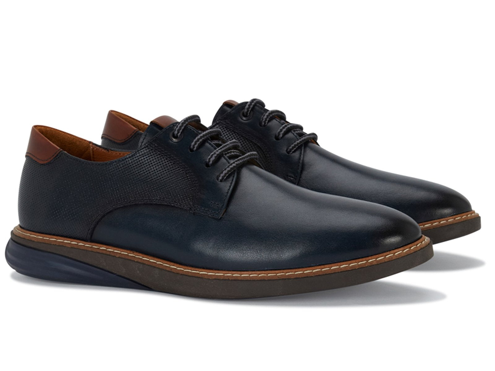 Men's Laron Shoe Navy-Side View