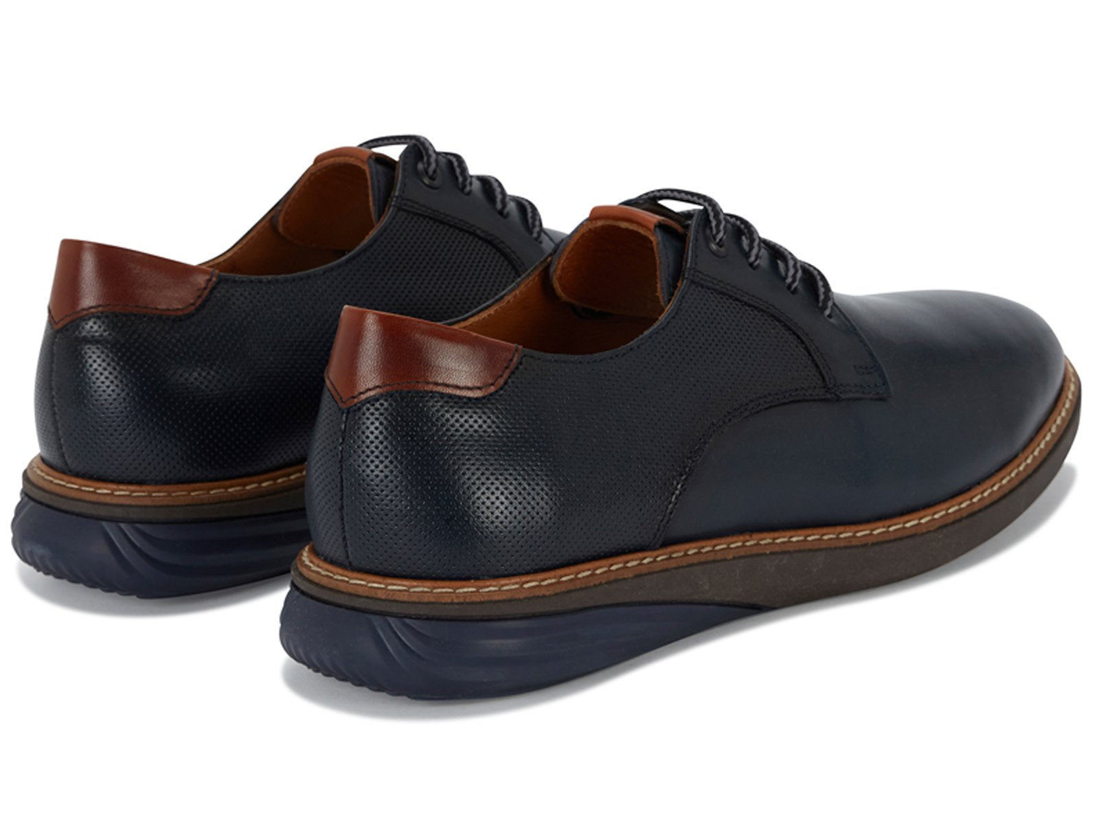 Men's Laron Shoe Navy-Rear View