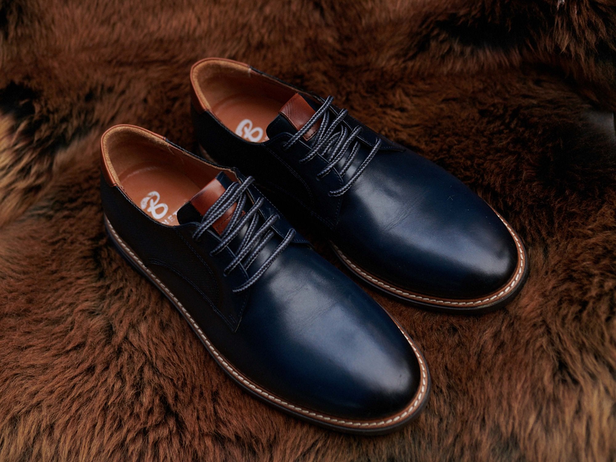 Men's Laron Shoe Navy-Creative 1