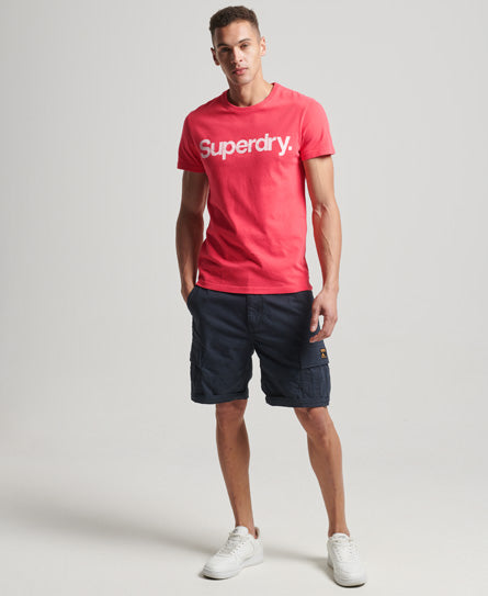 SUPERDRY Core logo Active Pink T-Shirt Active Pink detail view