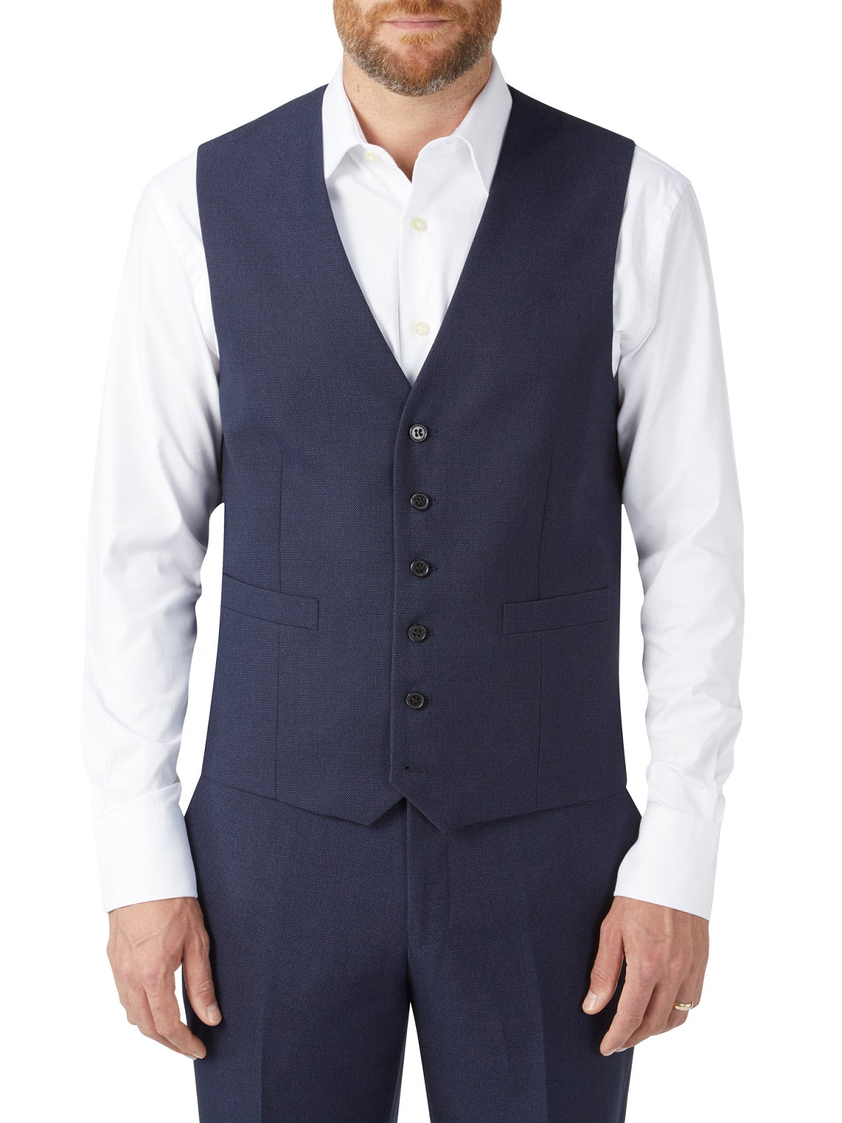 Harcourt Navy Slim Fit Jacket - Spirit Clothing