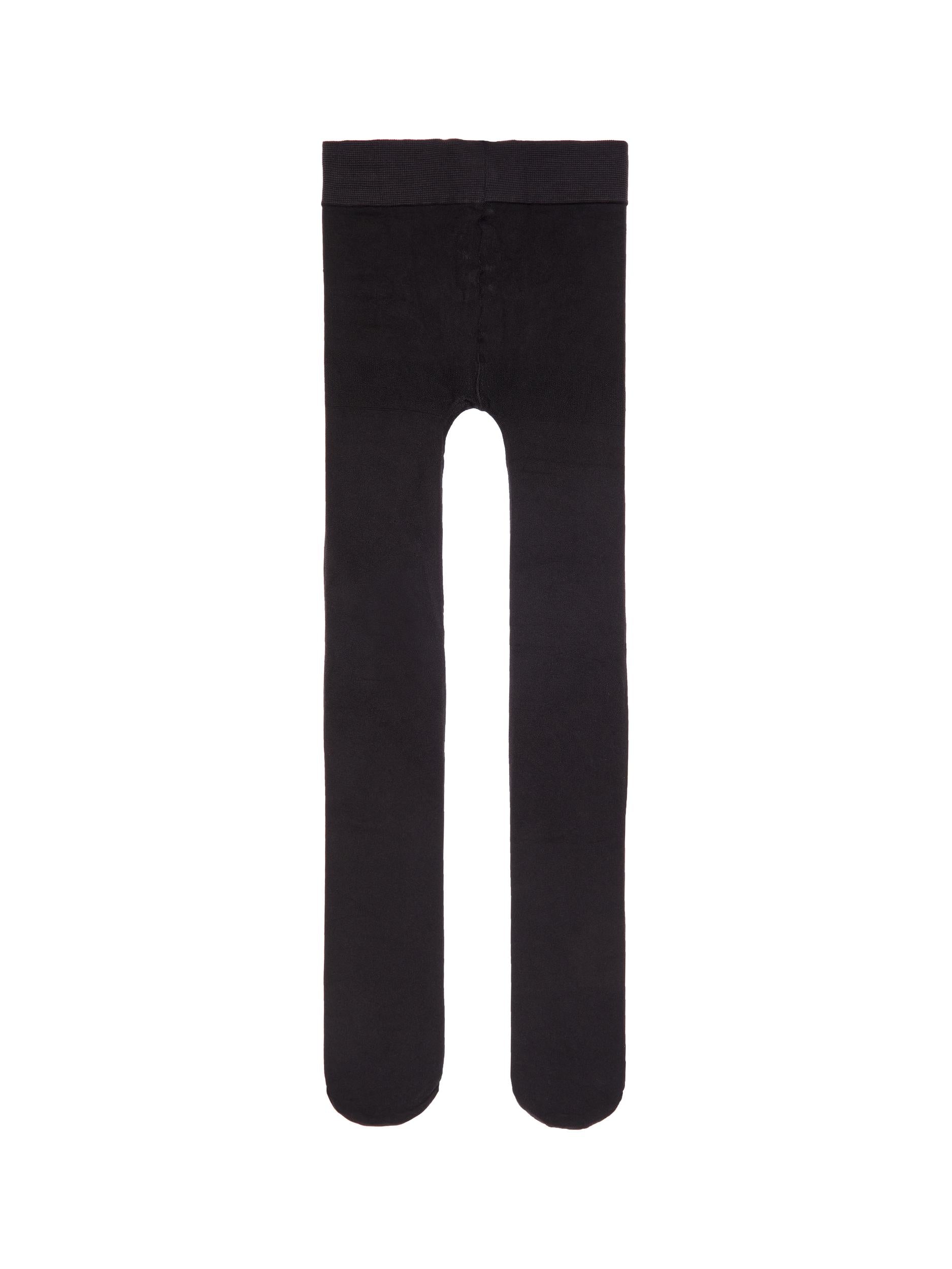 NAME IT Roplavinnis Kids Tights Black model front view