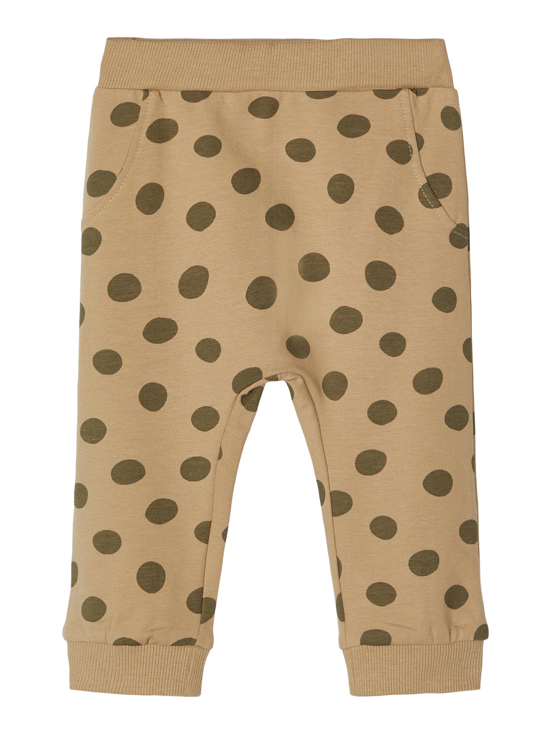 NAME IT Tilop Sweat Pant BLUE model front view