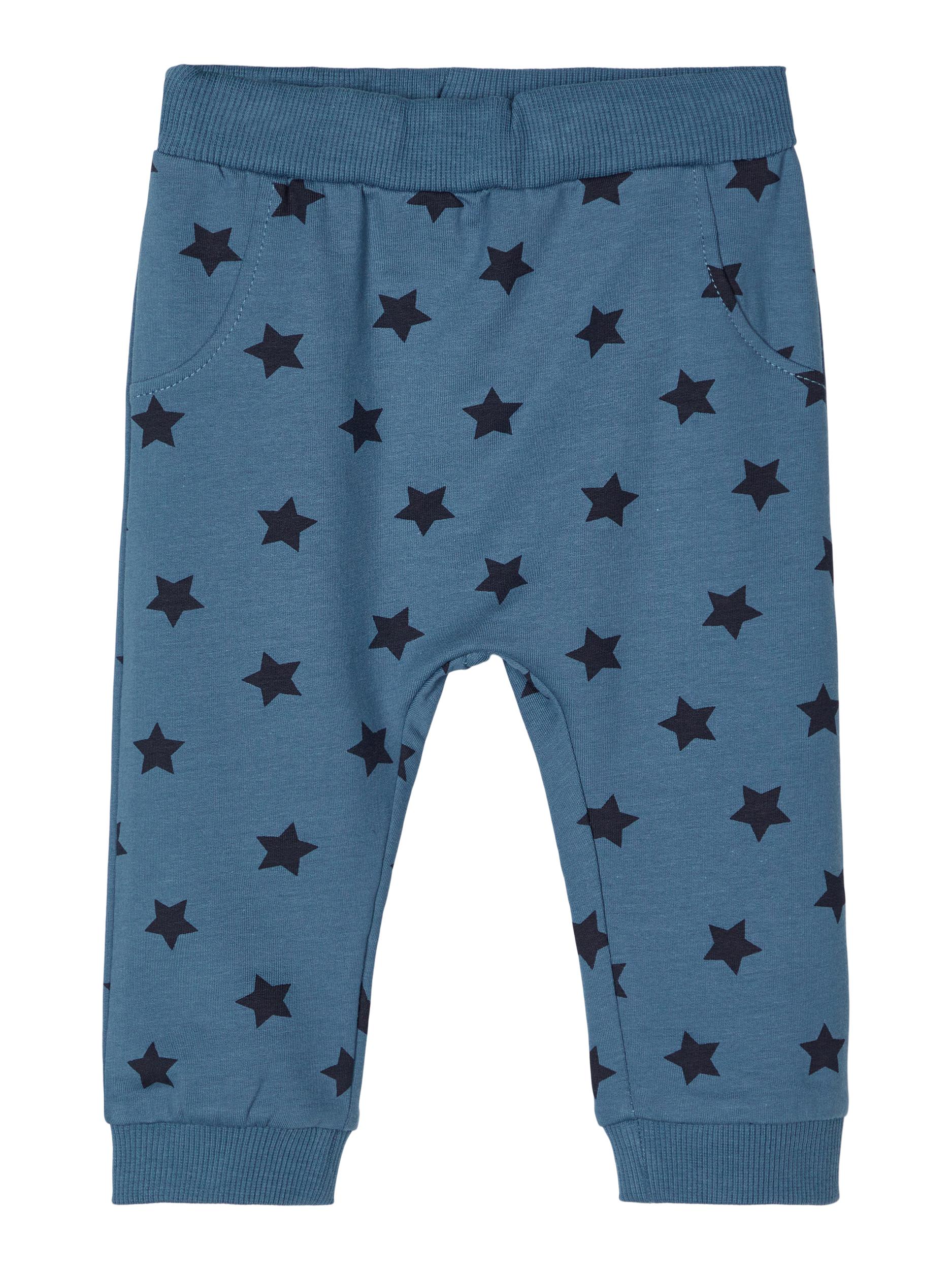 NAME IT Tilop Sweat Pant BLUE front view