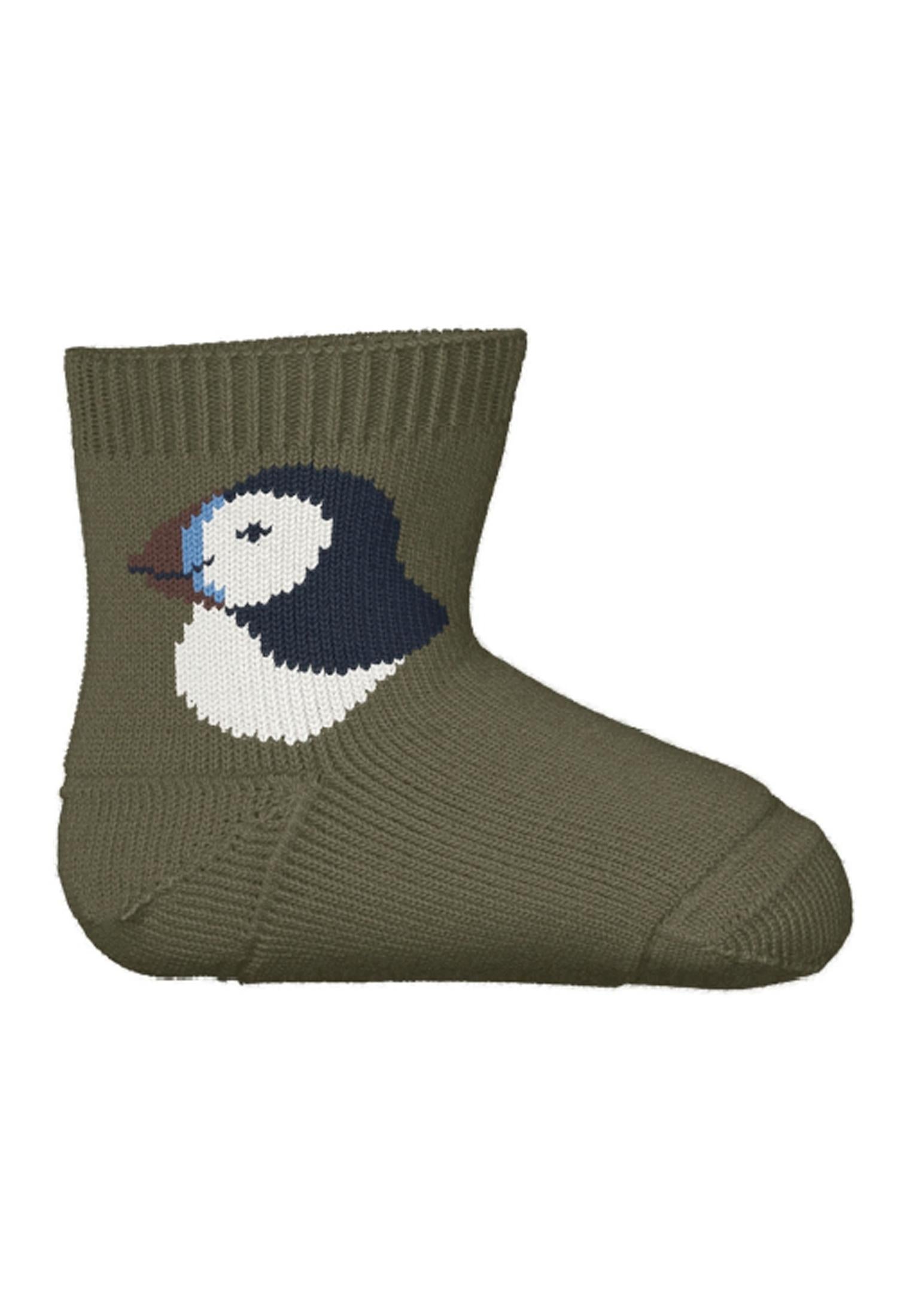 NAME IT Olunte Sock Khaki front view