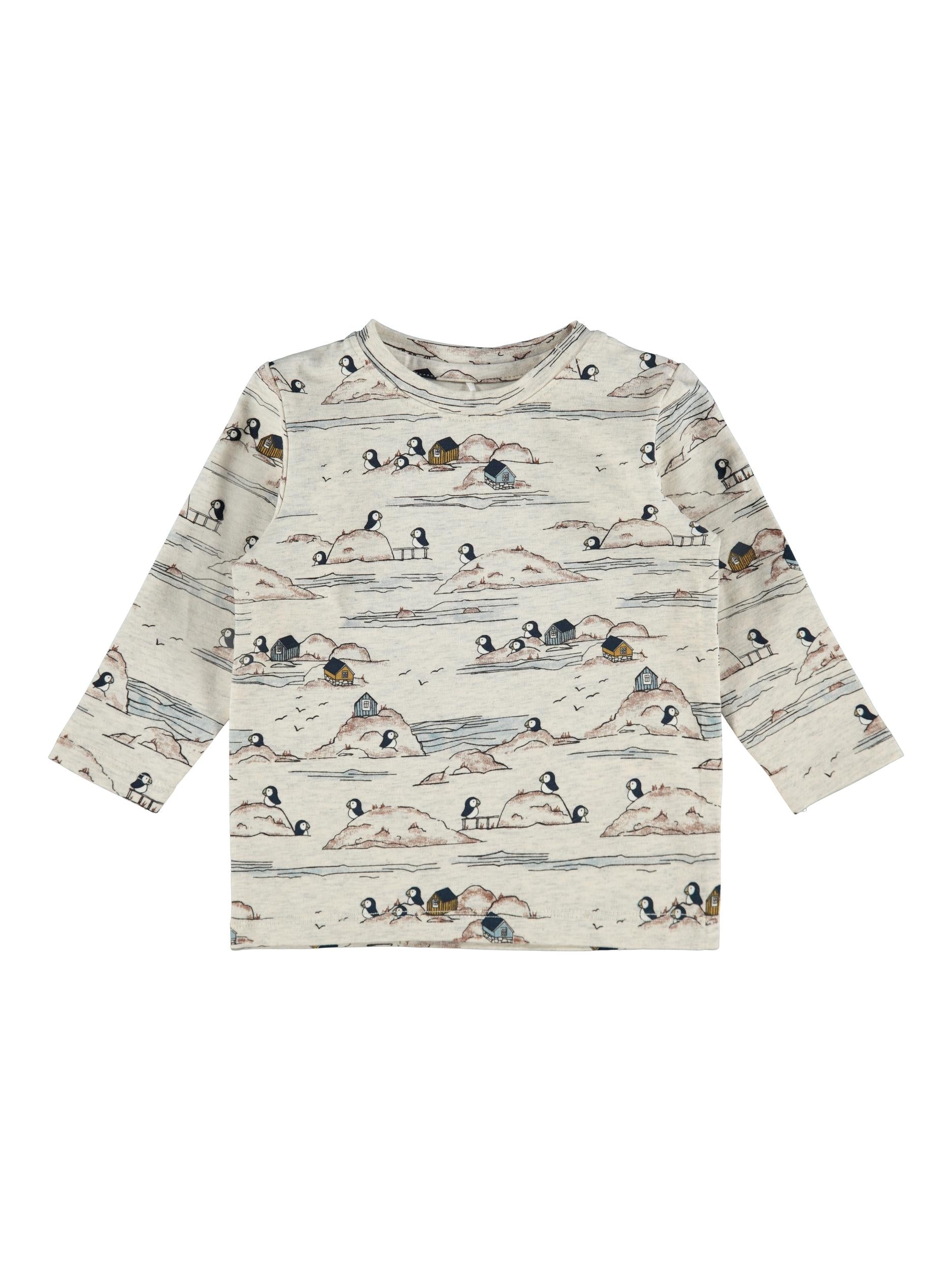 Oliver Long Sleeve Top Melange
