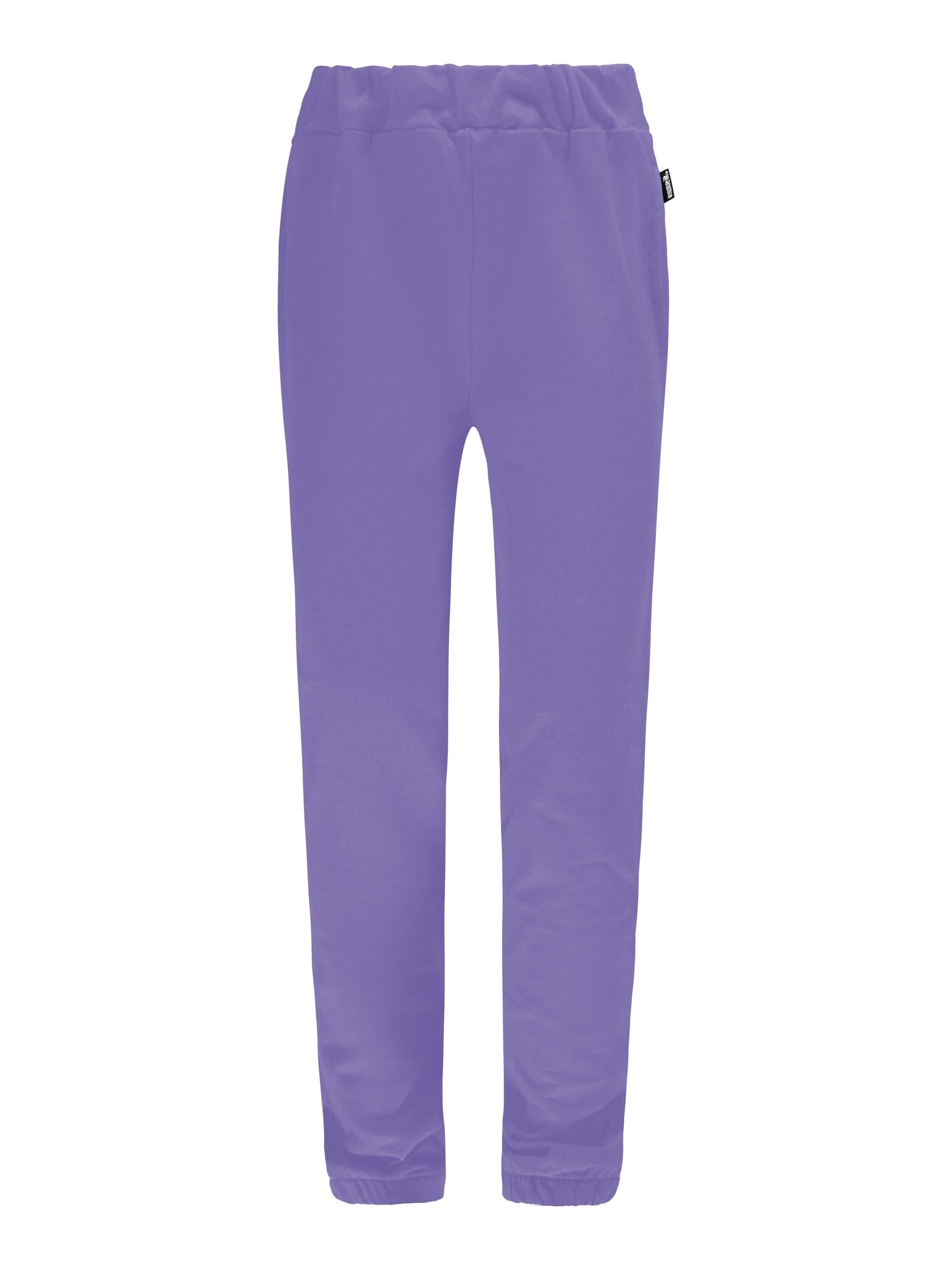 NAME IT Straight Leg Sweat Pant PURPLE front view