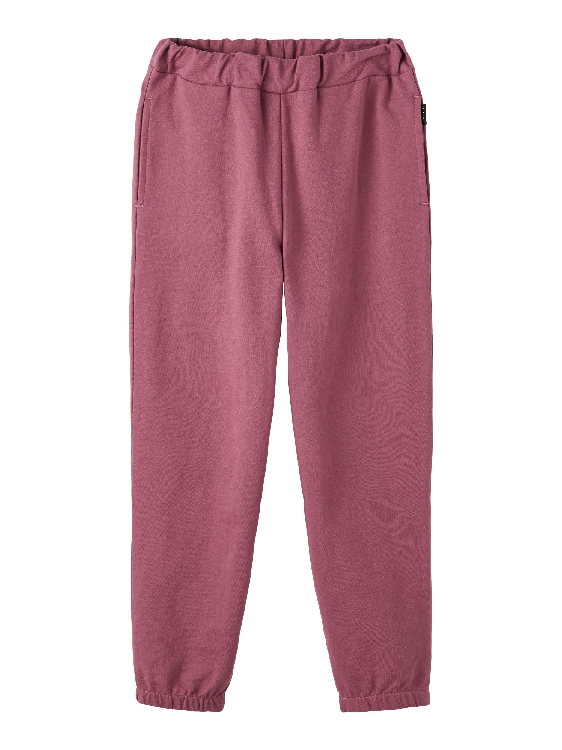 Straight Leg Crushed Berry Sweat Pant - Spirit Clothing