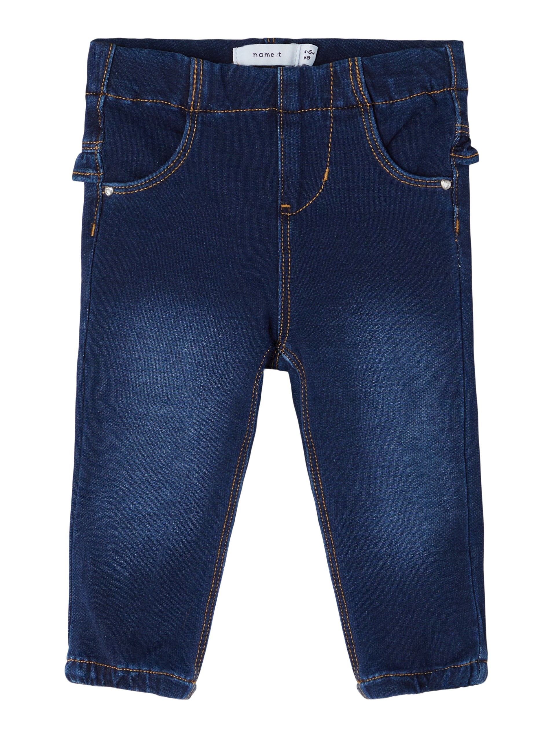 Frie Dnmatorinas 3581 Pant Dark Blue Denim - Front View