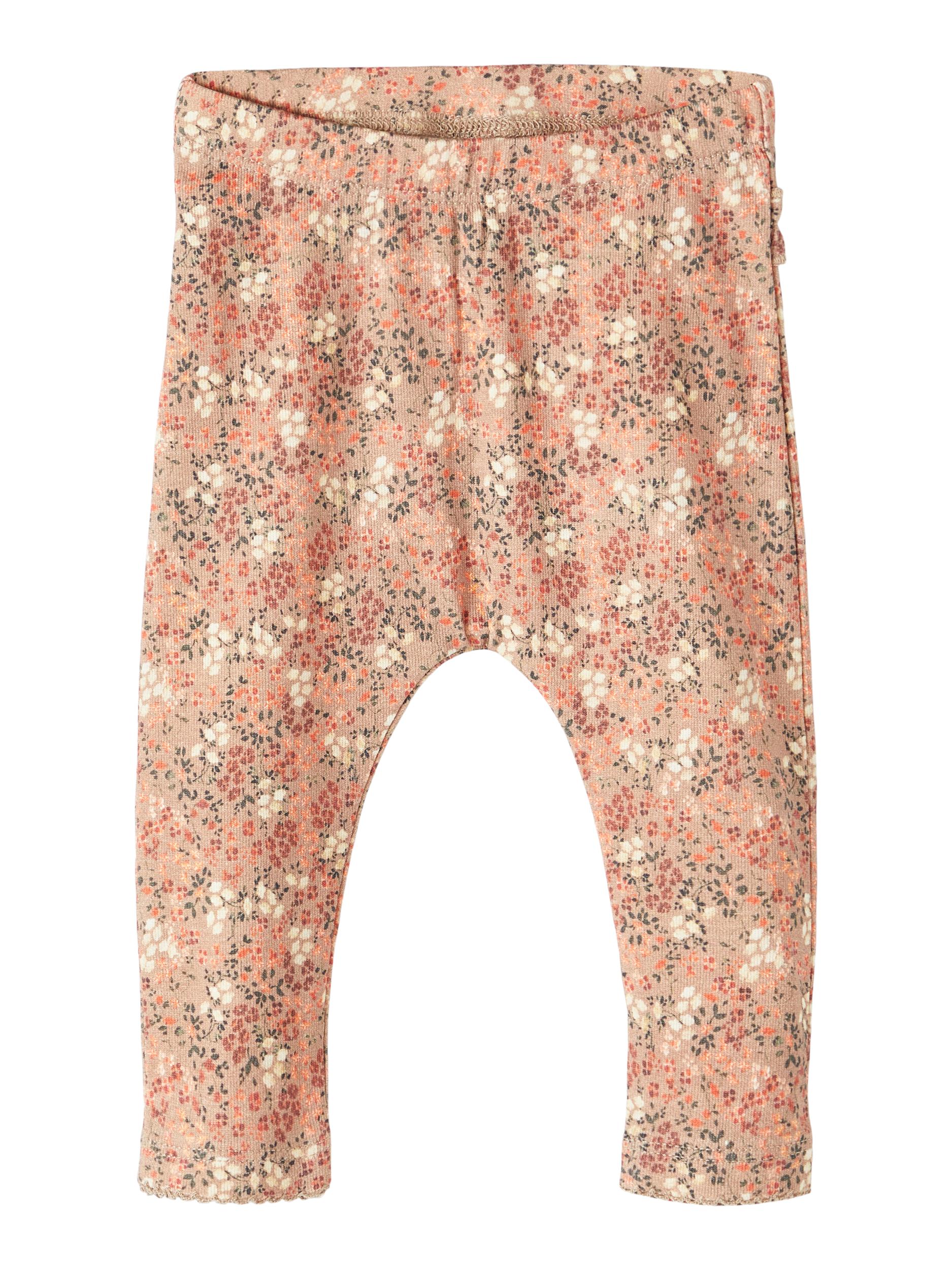 NAME IT Sacha Leggings Affogat front view