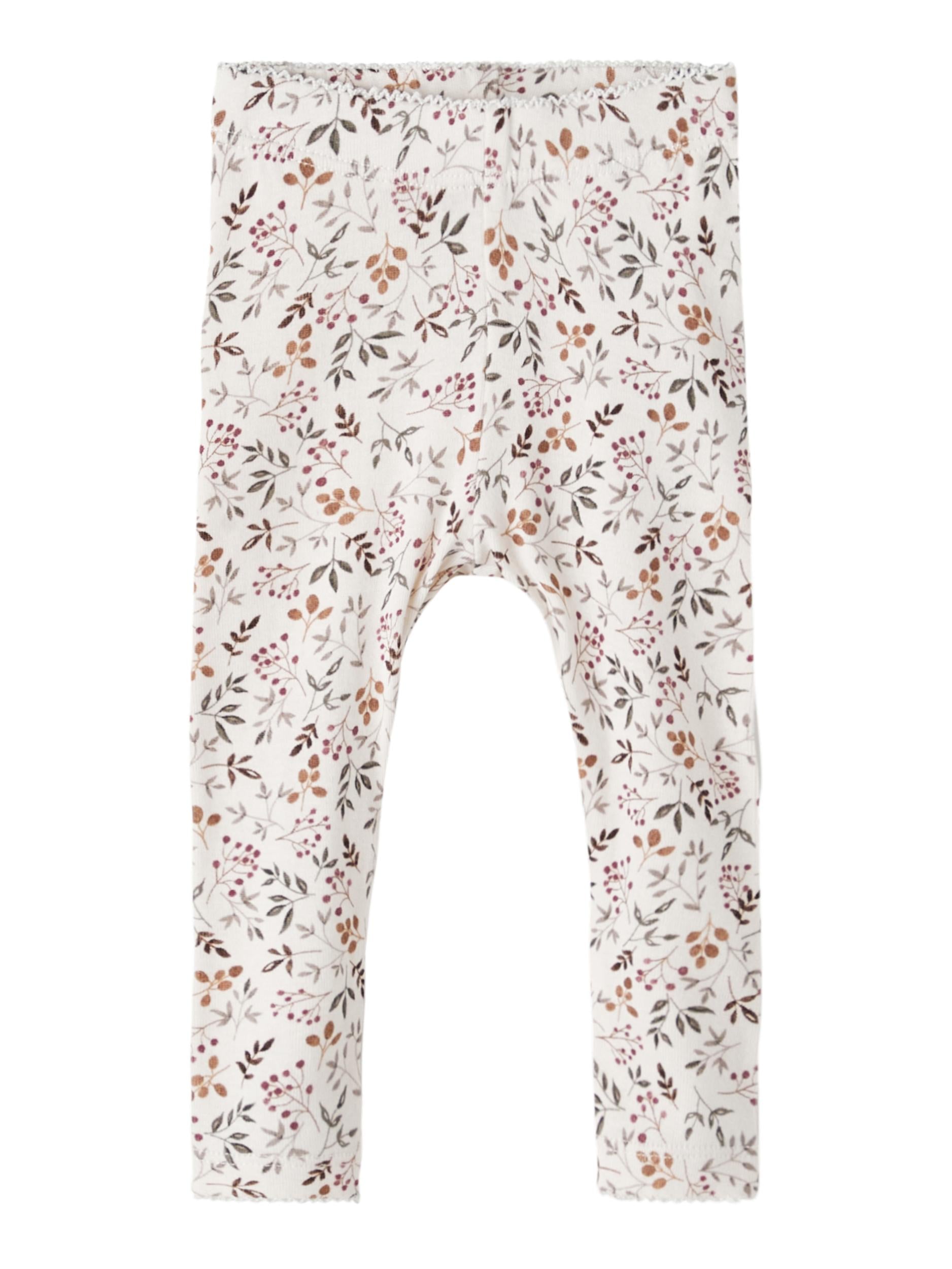 Newborn Buttercream Nara Leggings-Front View