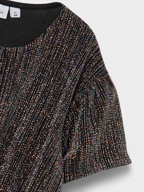 Girl's Runic Copper Jumpsuit-Close Up View