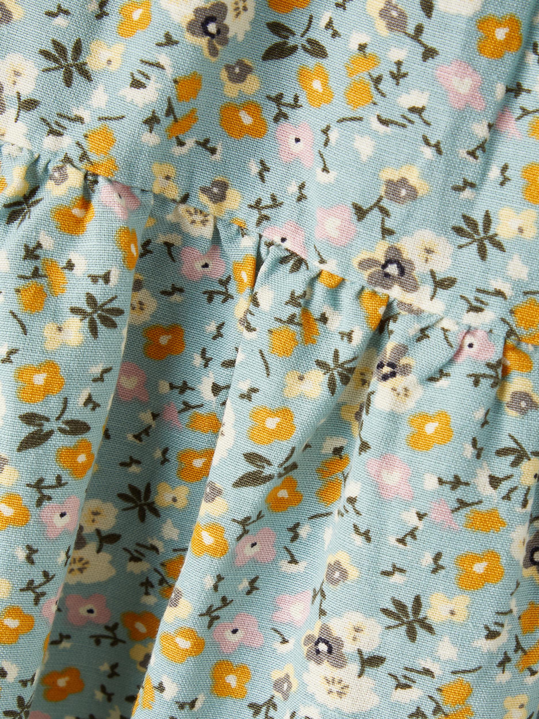 Kafona Skirt - Blue Surf Close Up