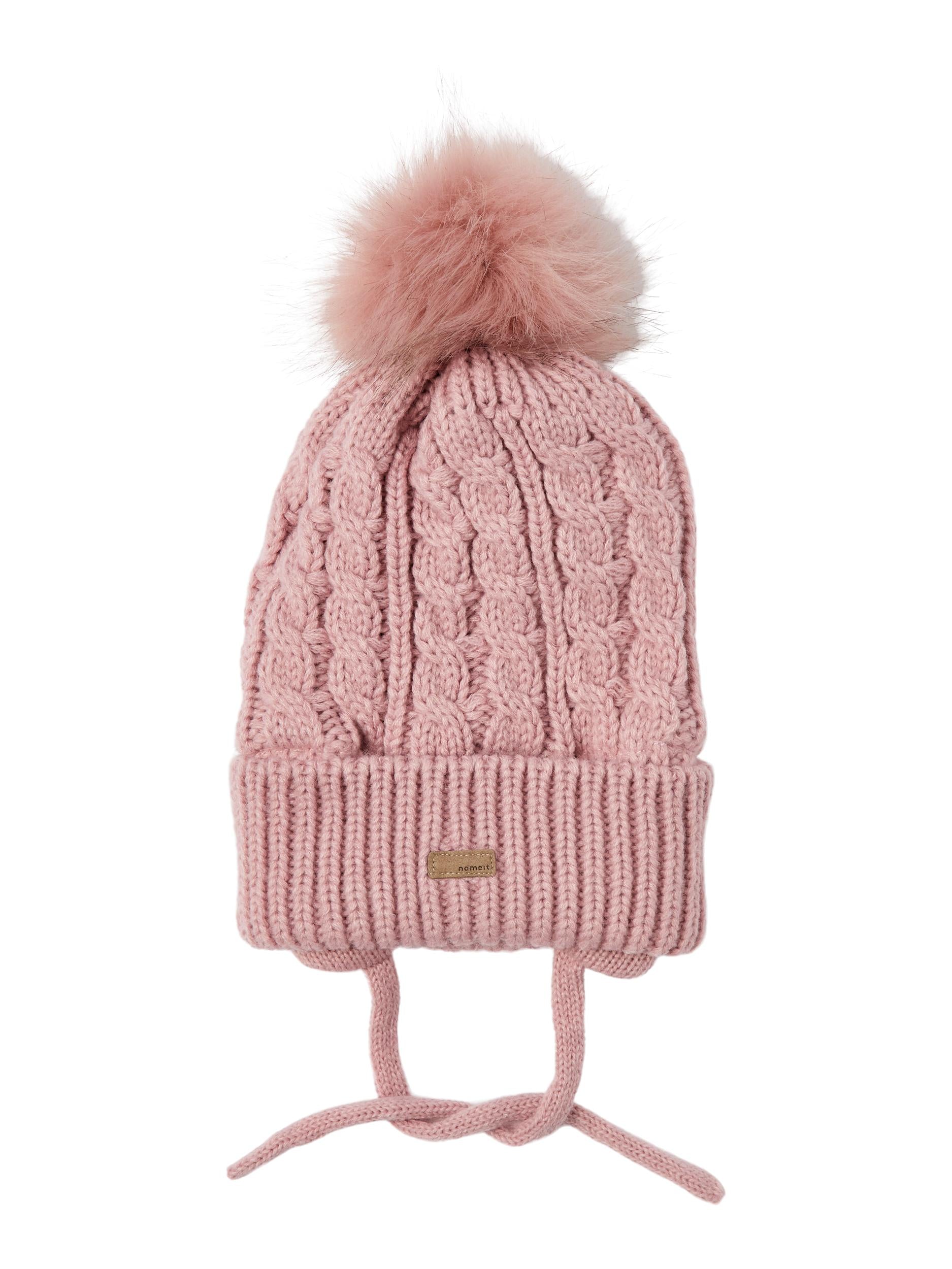 Girl's Meka Knit Hat Zephyr-Front View