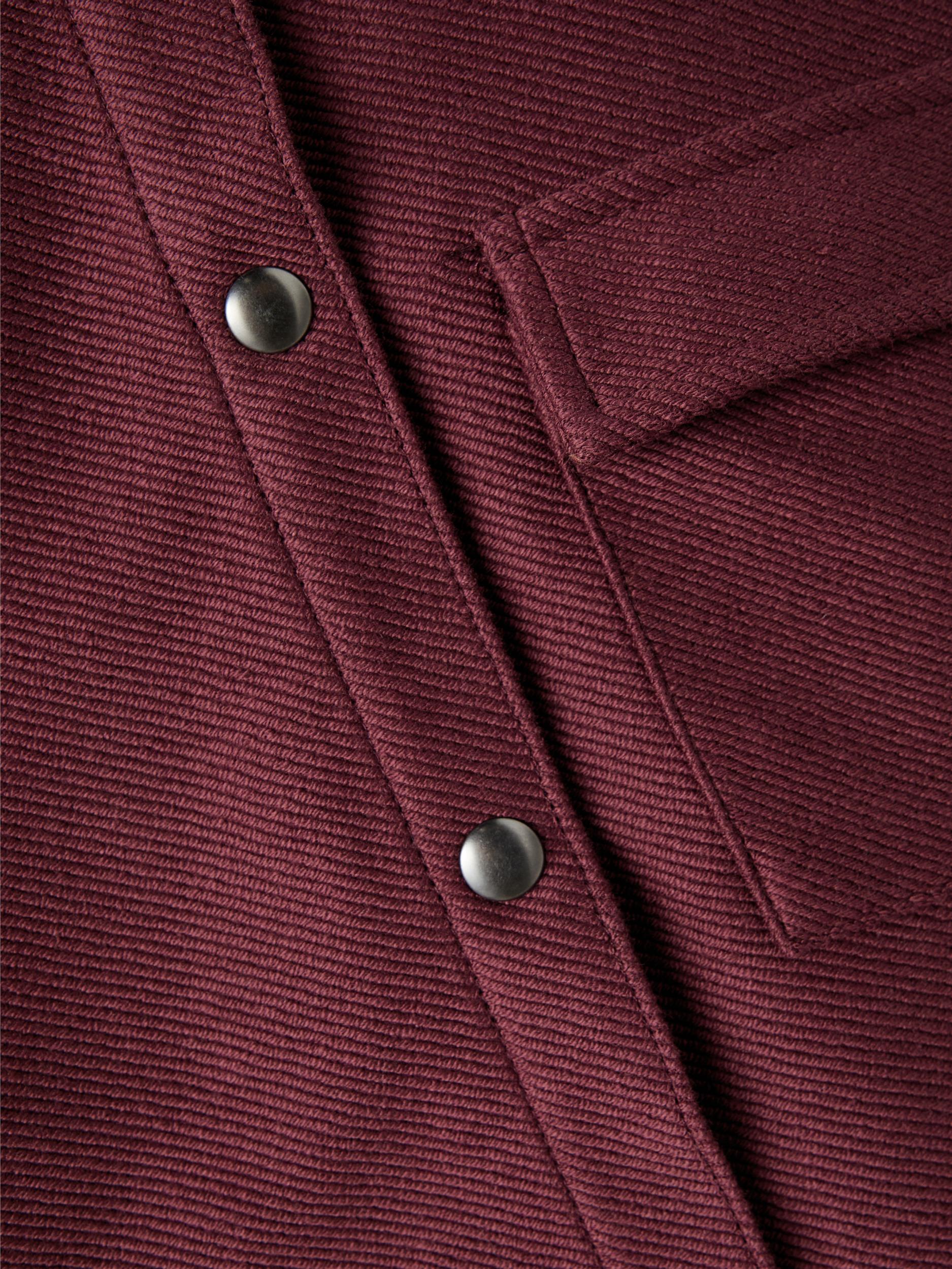 Girl's Olong Sweat Long Waistcoat-Close Button View