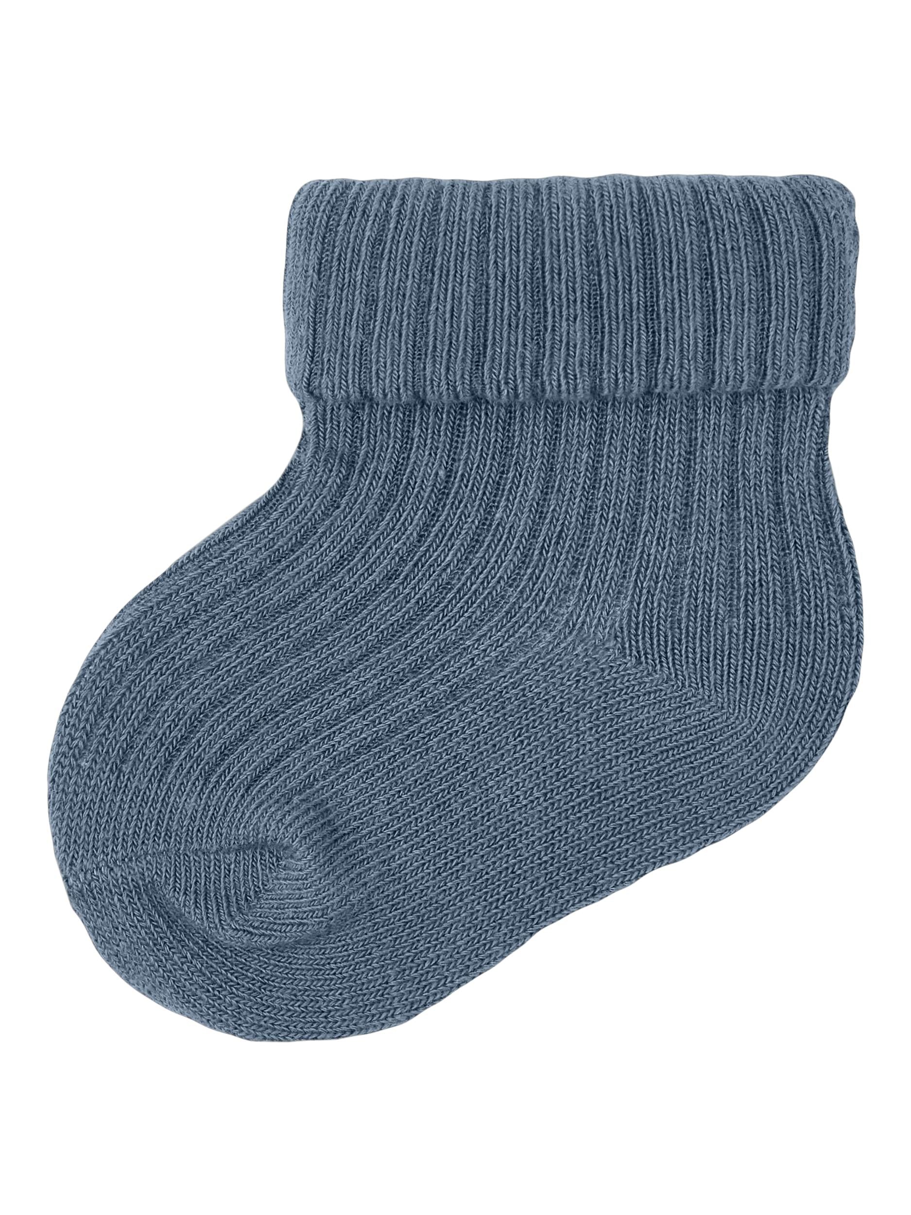 Boy's Lobbu Sock/China Blue-Front View