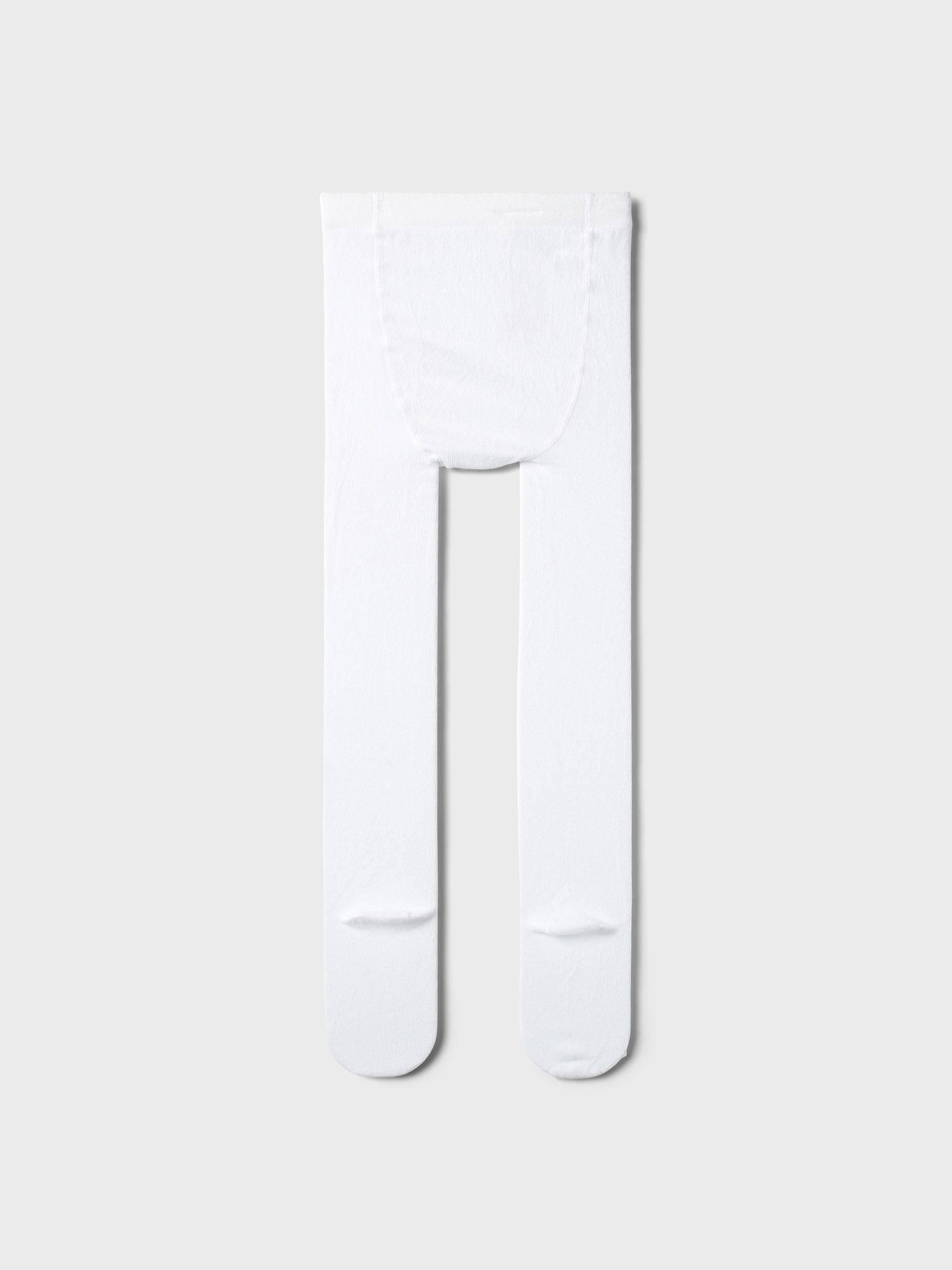 NAME IT Pantyhose 2P White model front view