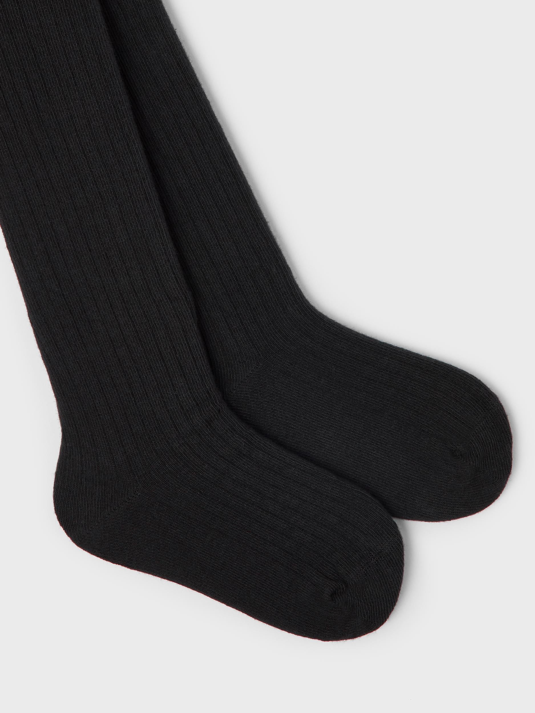 Girl's Pantyhose Rib 2 Pack-Foot View