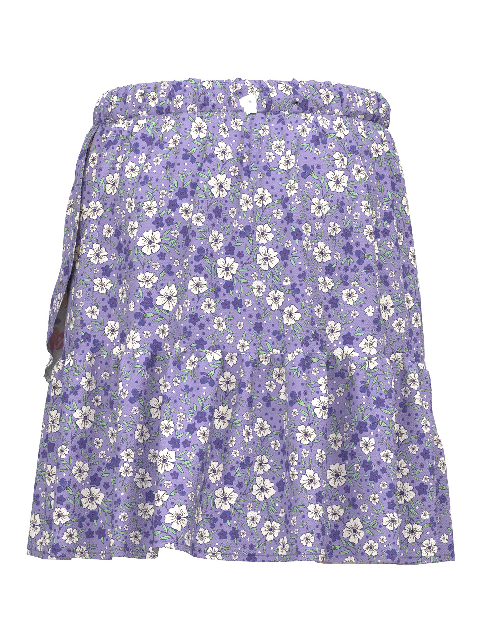 Girl's Sand Verbena Dirillo Skirt-Back View