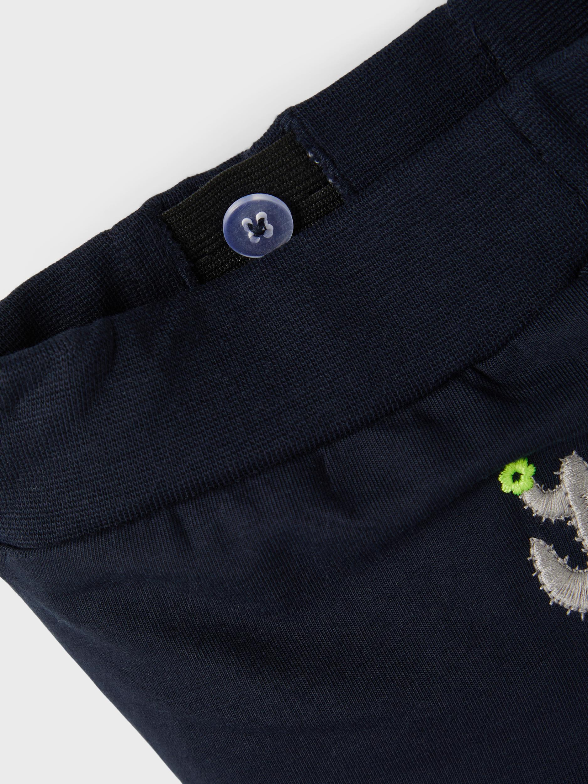 Herold Long Shorts - Dark Sapphire Close Up