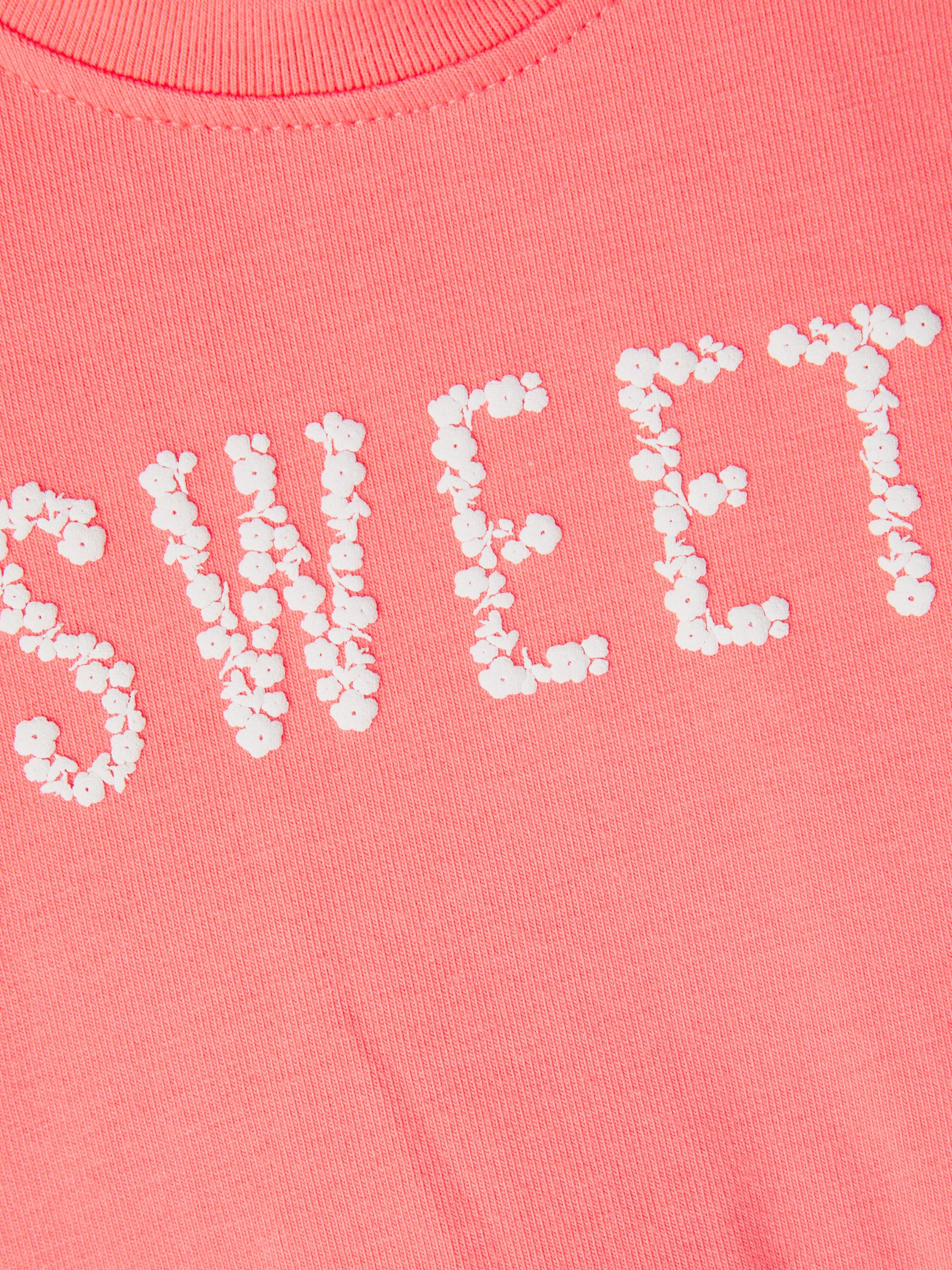 Hadina Short Sleeve Top - Georgia Peach Close Up