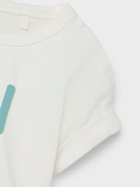 Haze Short Sleeve Top - White Alyssum Close Up