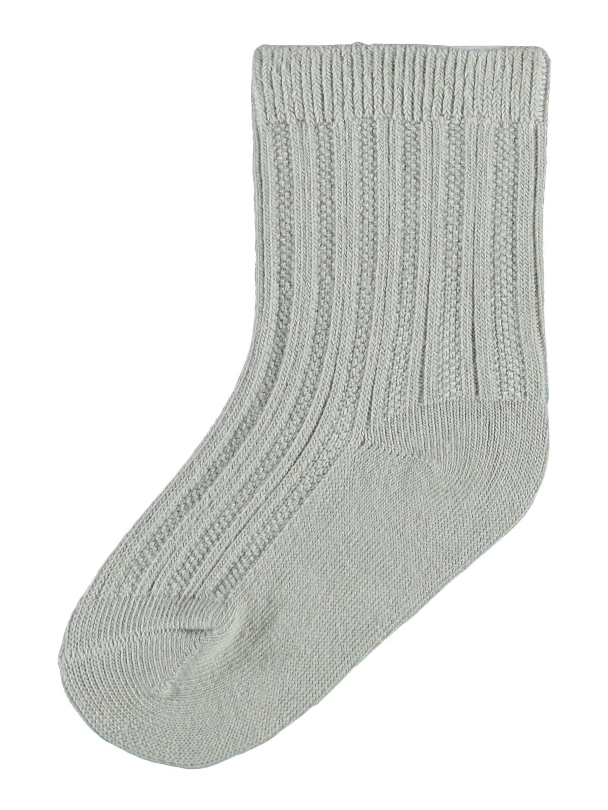Hejsa Sock - Forest Fog Front View