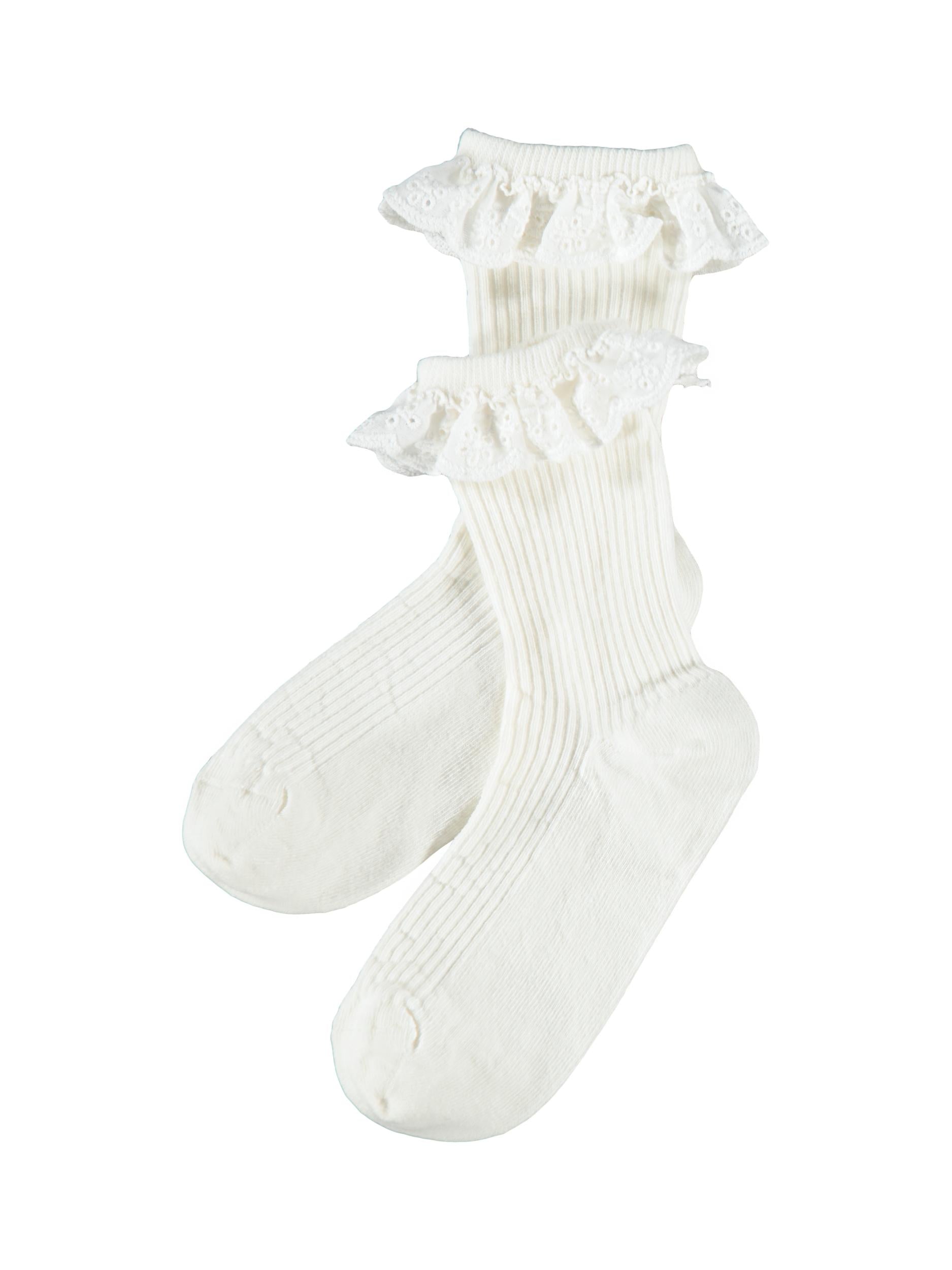 Hilde Sock - White Alyssum Full View