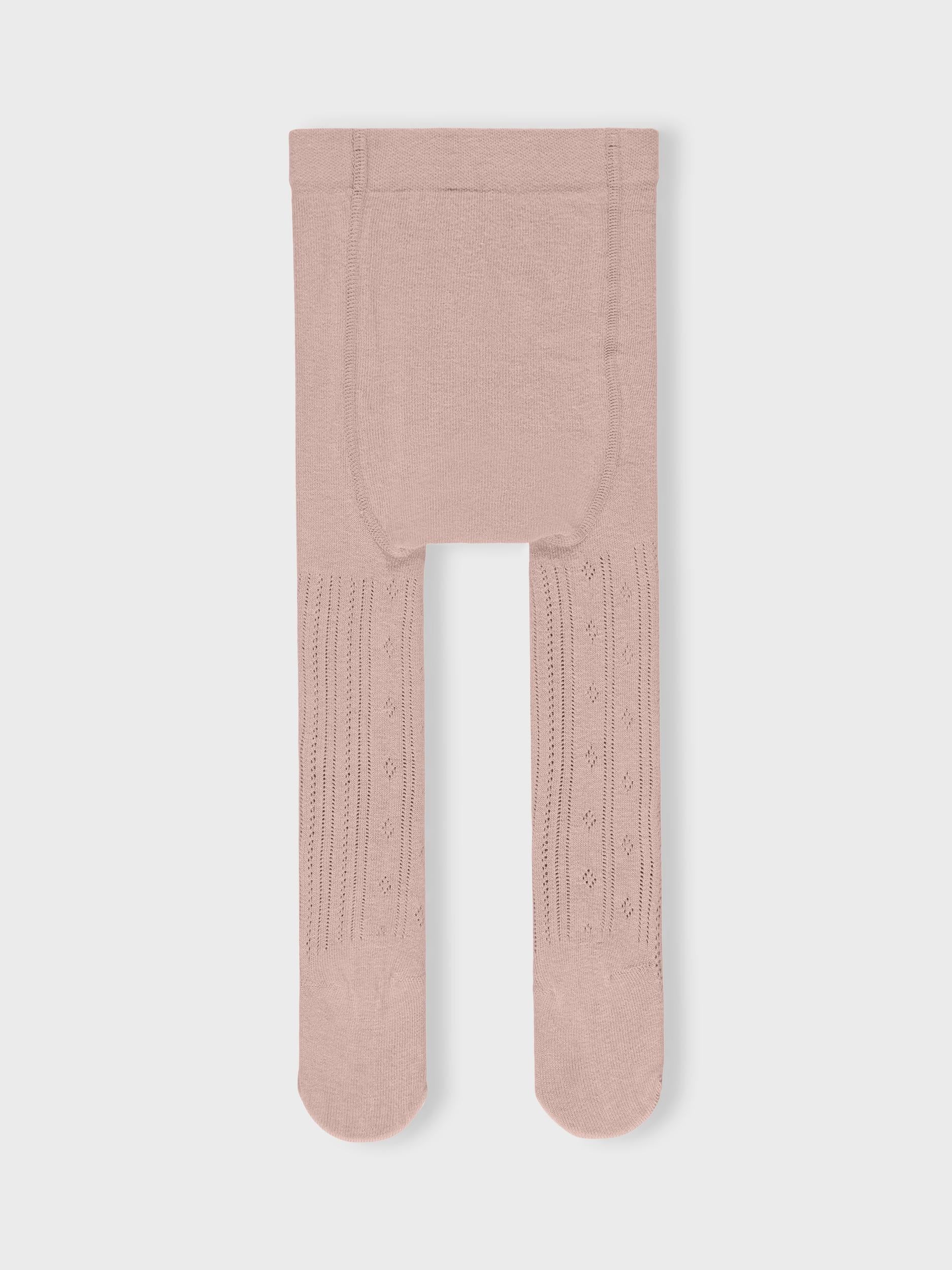 Girl's Rose Smoke Tammy Tights-Full View