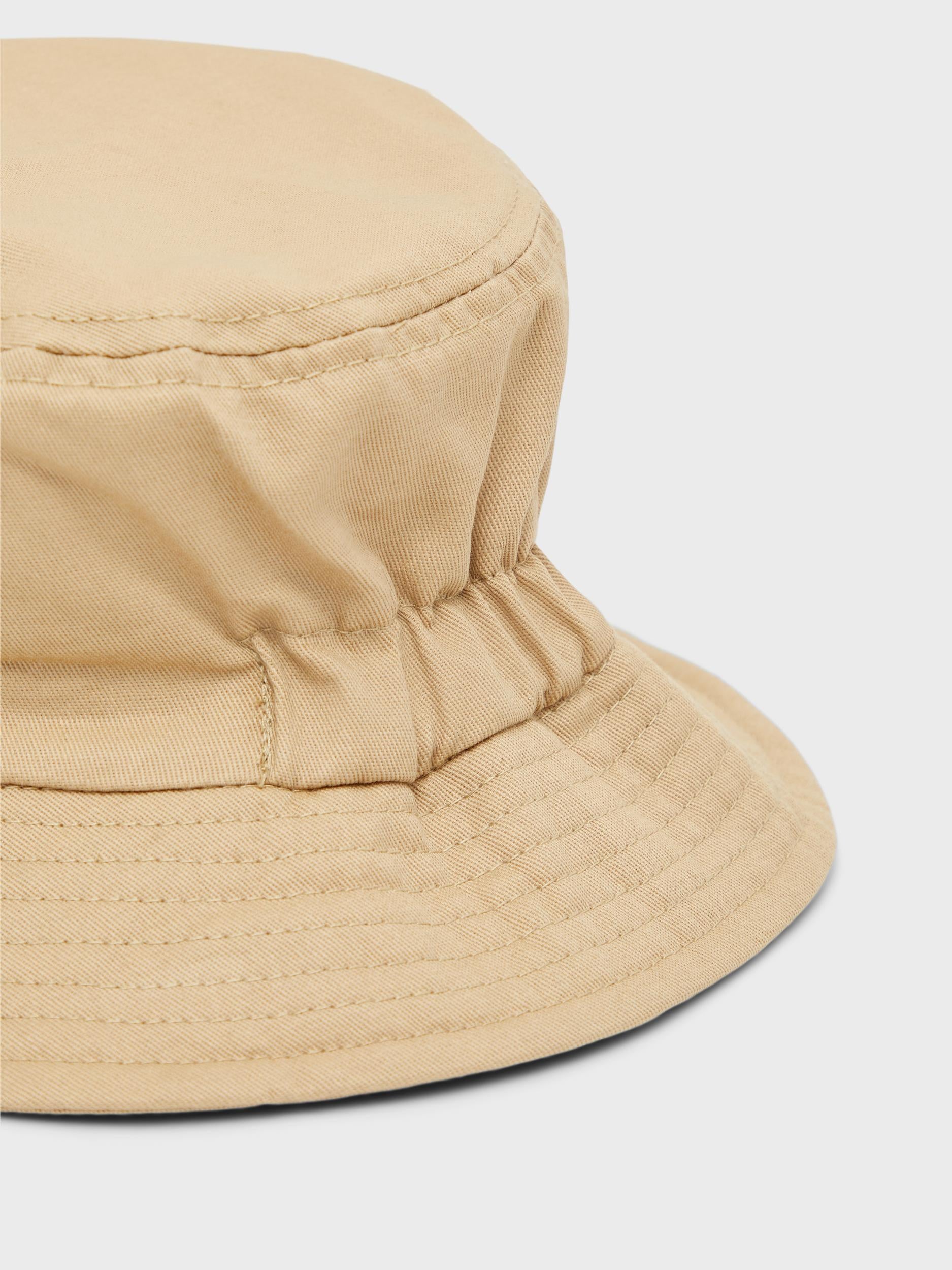 Boy's Humus Fillip Bucket Hat-Close Up View