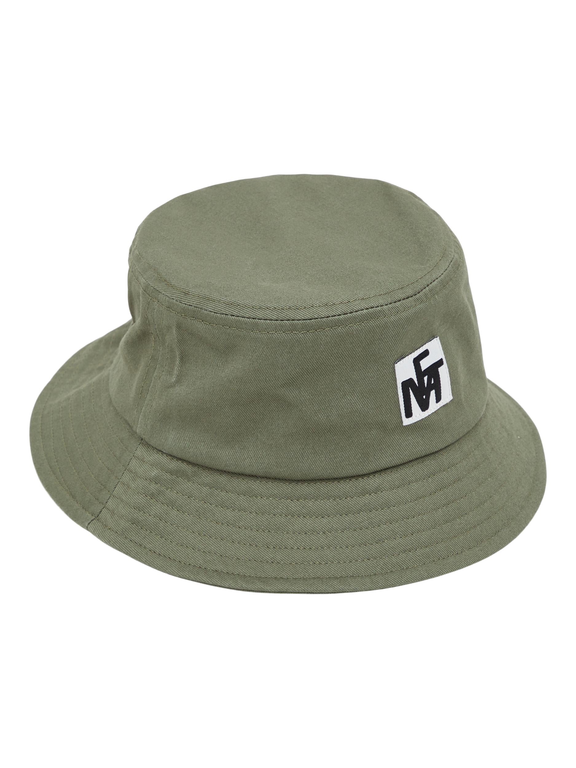 Boy's Four Leaf Clover Fillip Bucket Hat-Side View