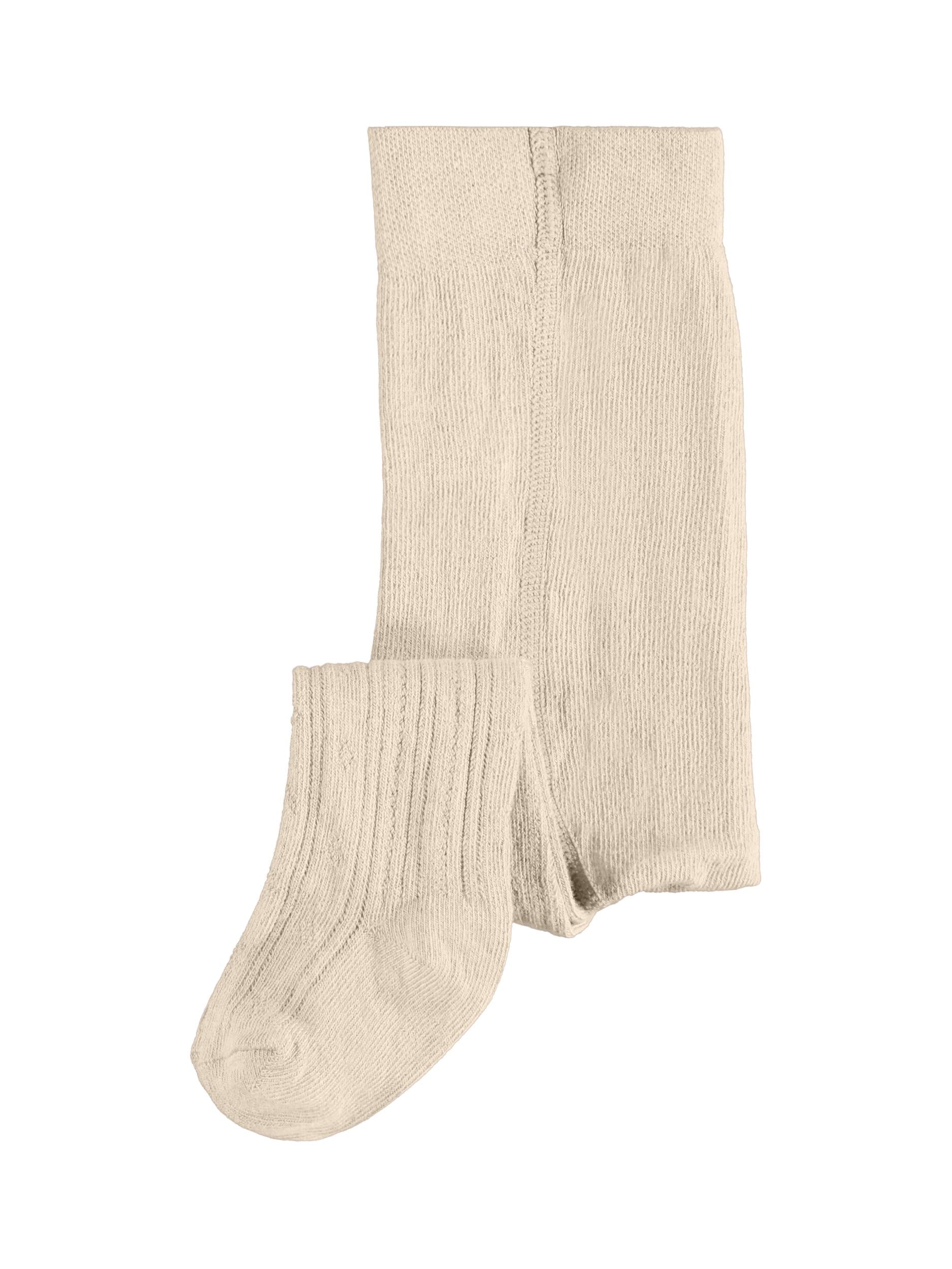 Girl's Buttercream Tammy Tights-Side View