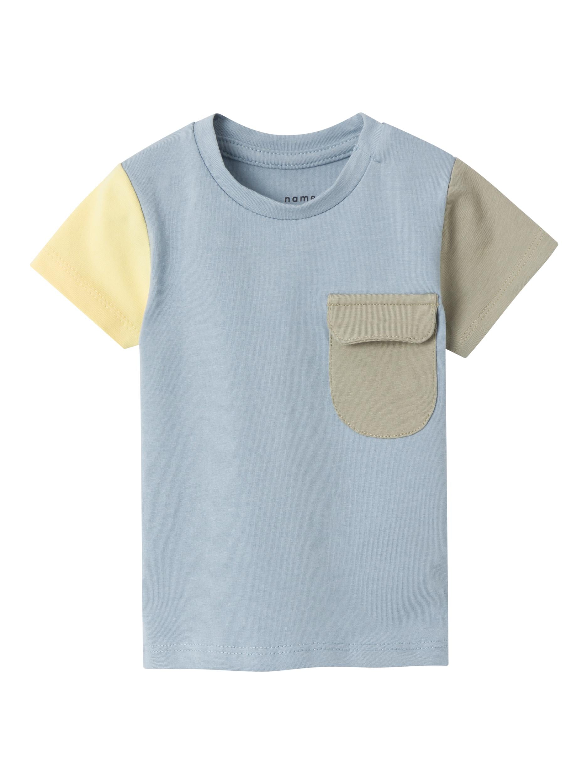 Boy's Tibetan Stone Hon Short Sleeve Top-Front View
