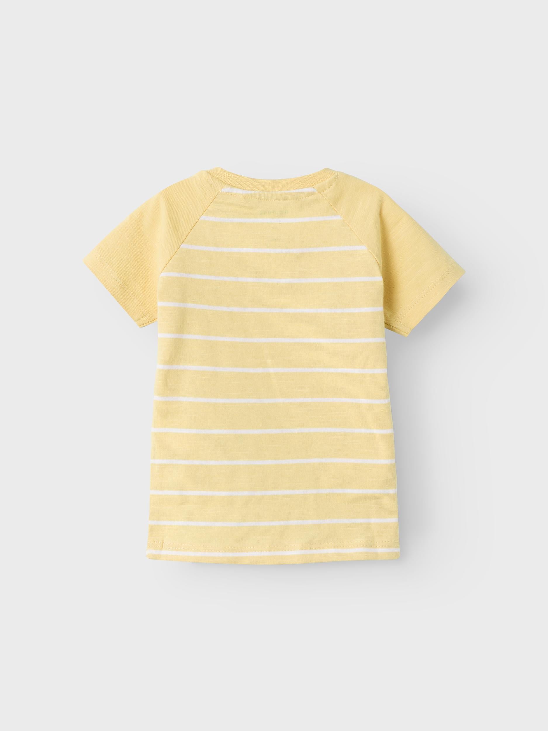 NAME IT Halli Short Sleeve Top Bright White side view