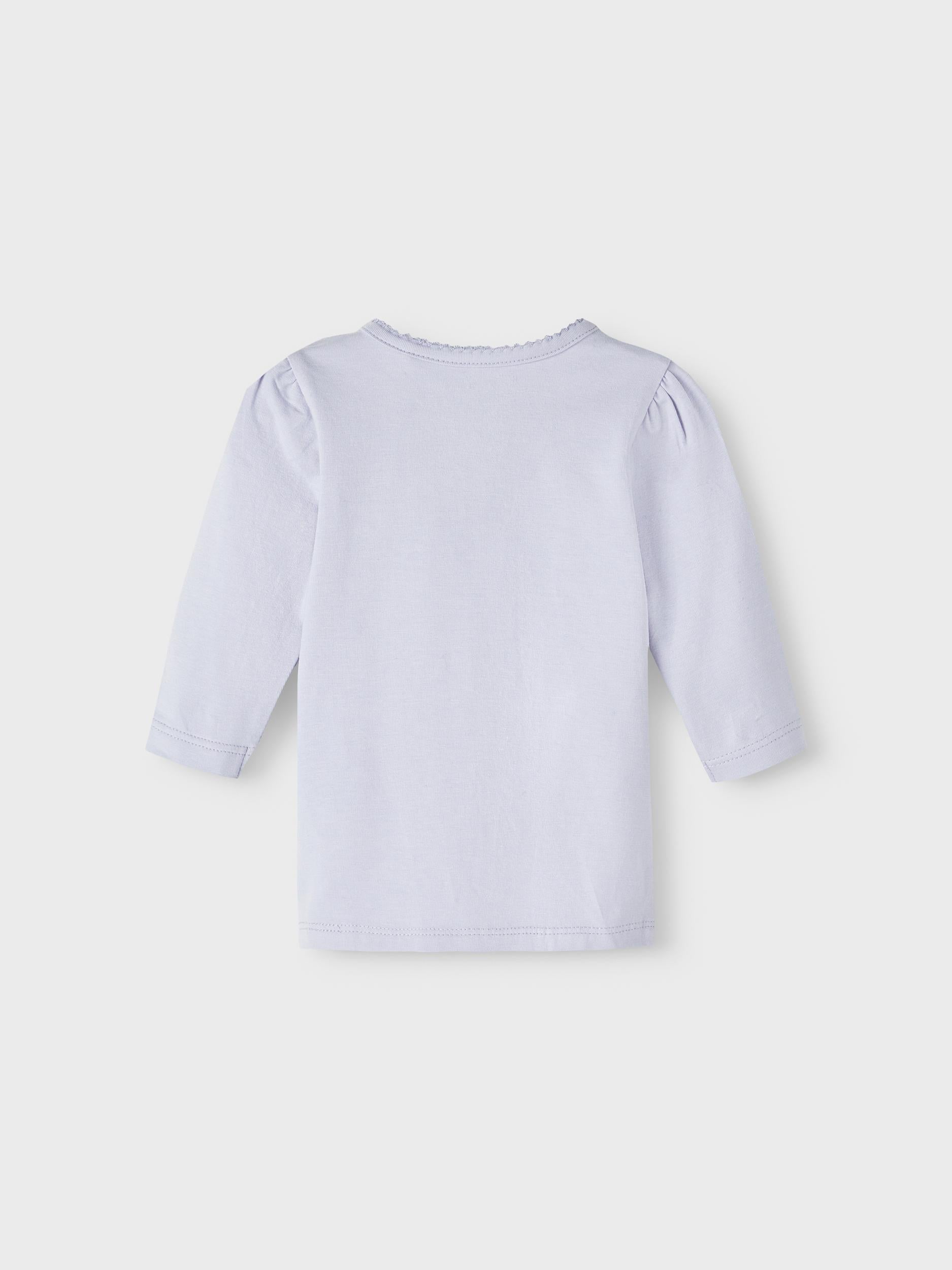 NAME IT Dallia Long Sleeve Top Buttercream side view