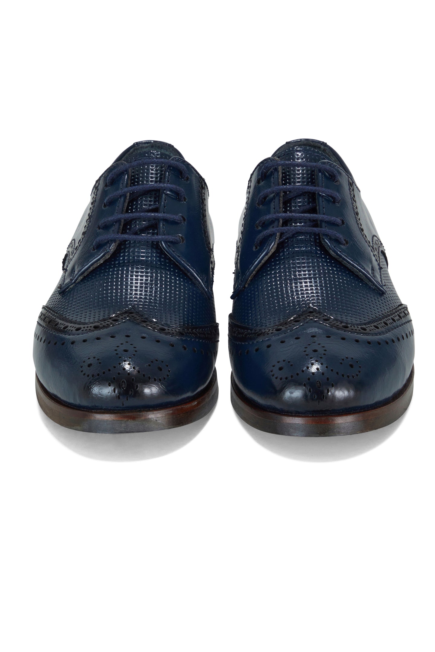 George Boy Navy Brogue Shoe