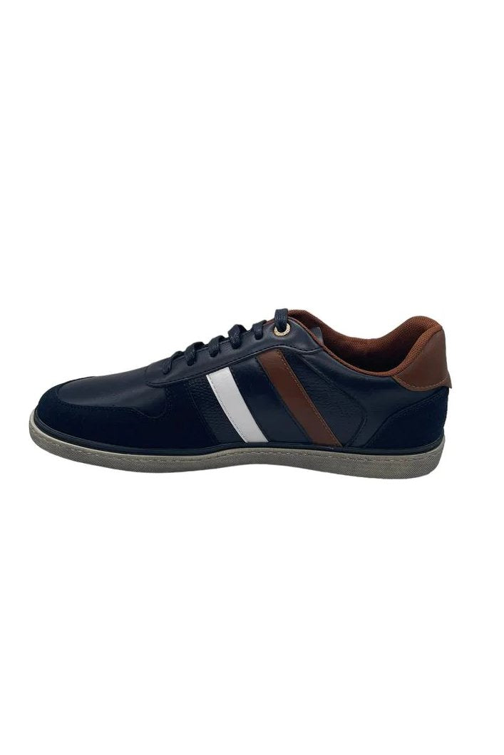 Pisa Midnight Blue Men's Shoes-Side view
