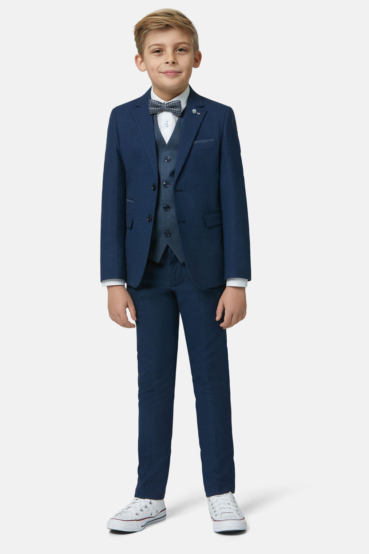 Boys Ronnie Teal 3 Piece Suit by Benetti