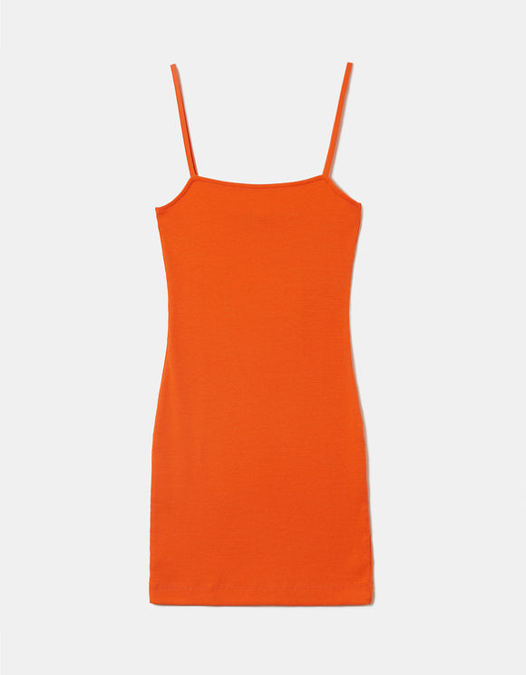 Tally Weijl Mini Bodycon Dress - Sdrcodivi ora028 Orange back view