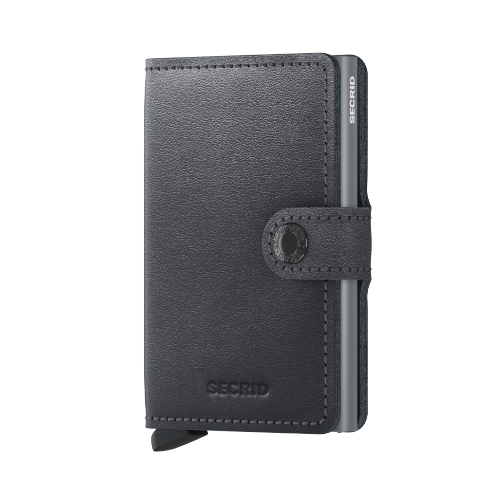 Secrid Original Grey Miniwallet-Closed Front Veiw