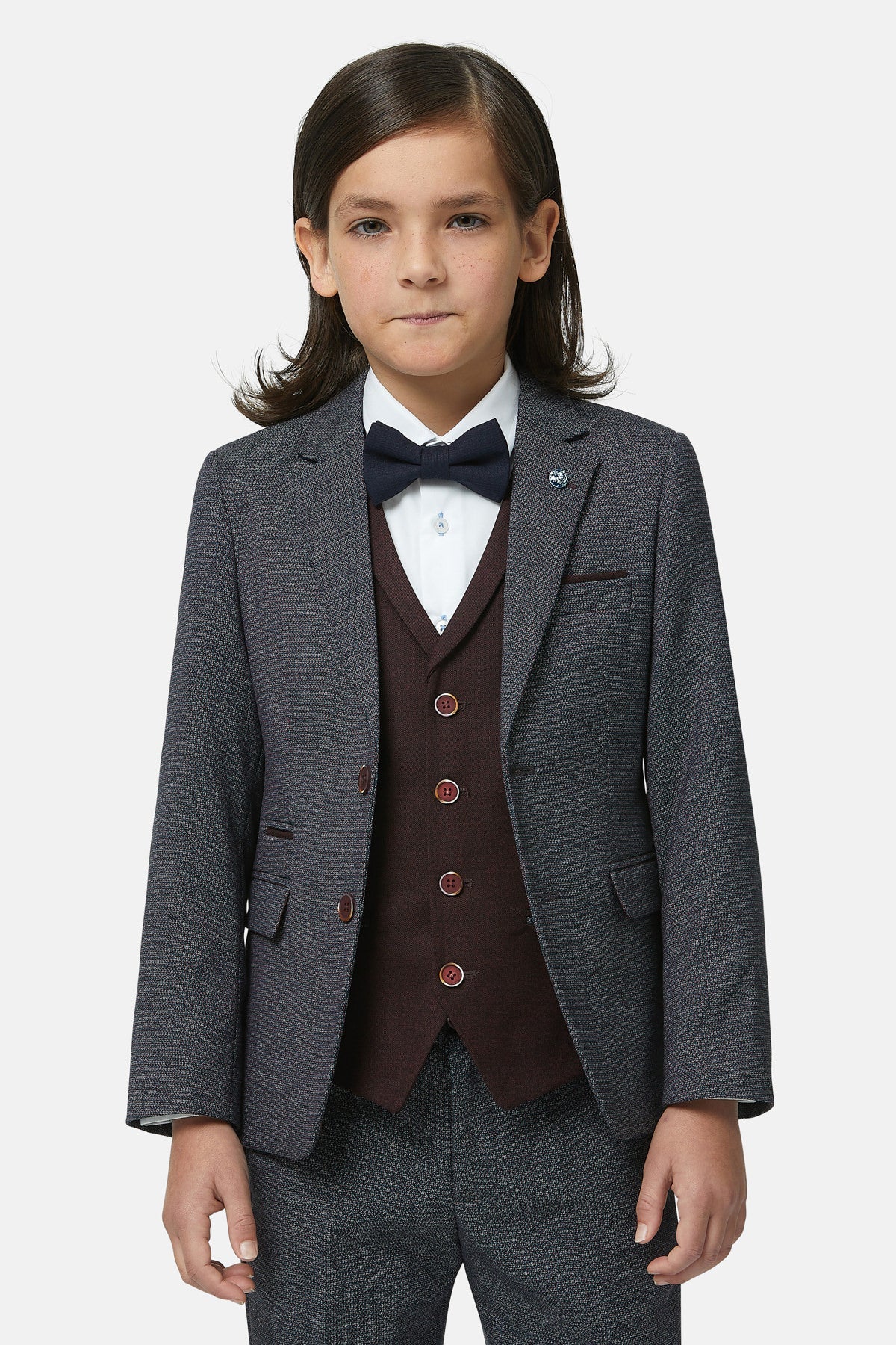 Boys Tom Bordo Suit-Close Up View