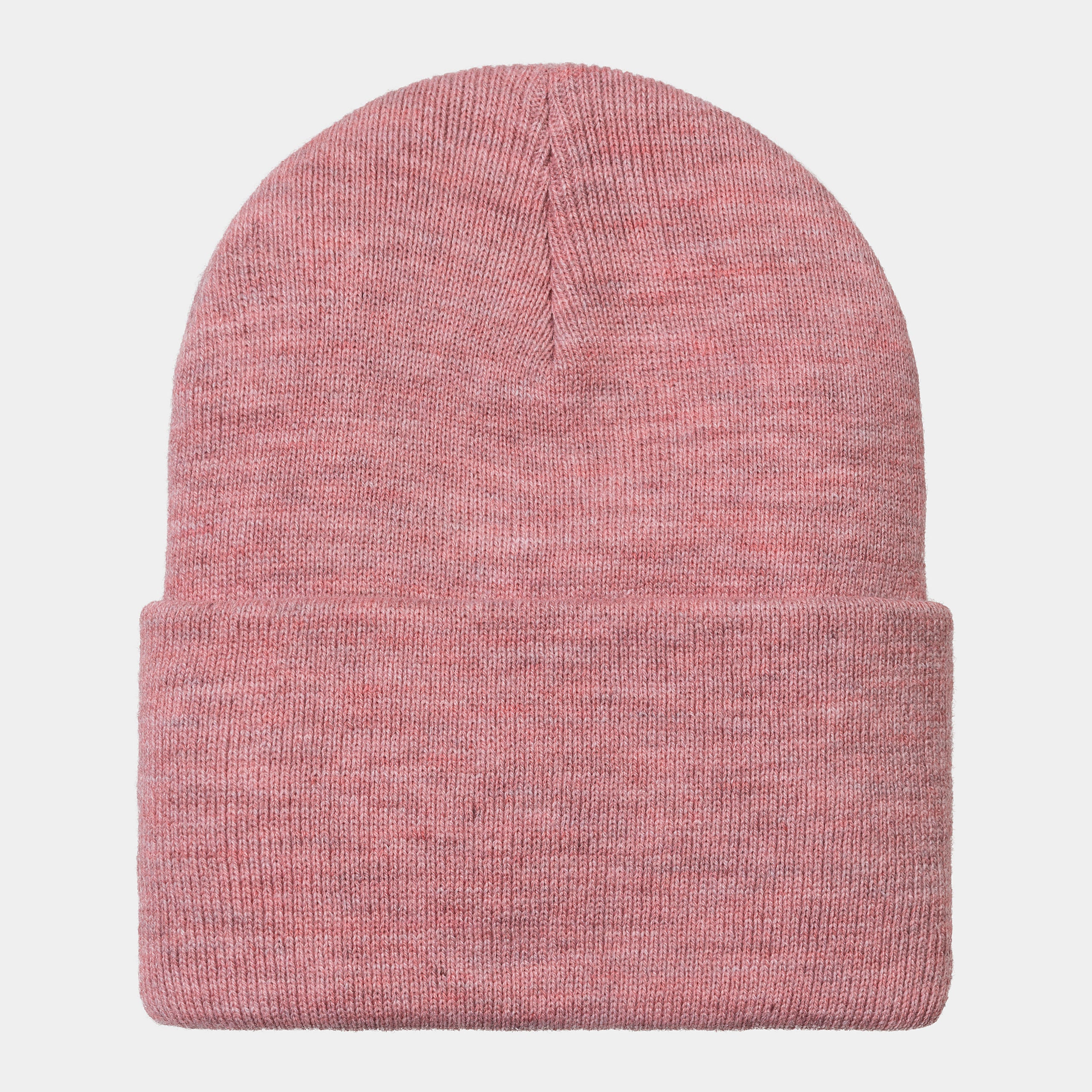 Carhartt WIP Acrylic Watch Hat-Dahlia Heather Dahlia Heather model front view