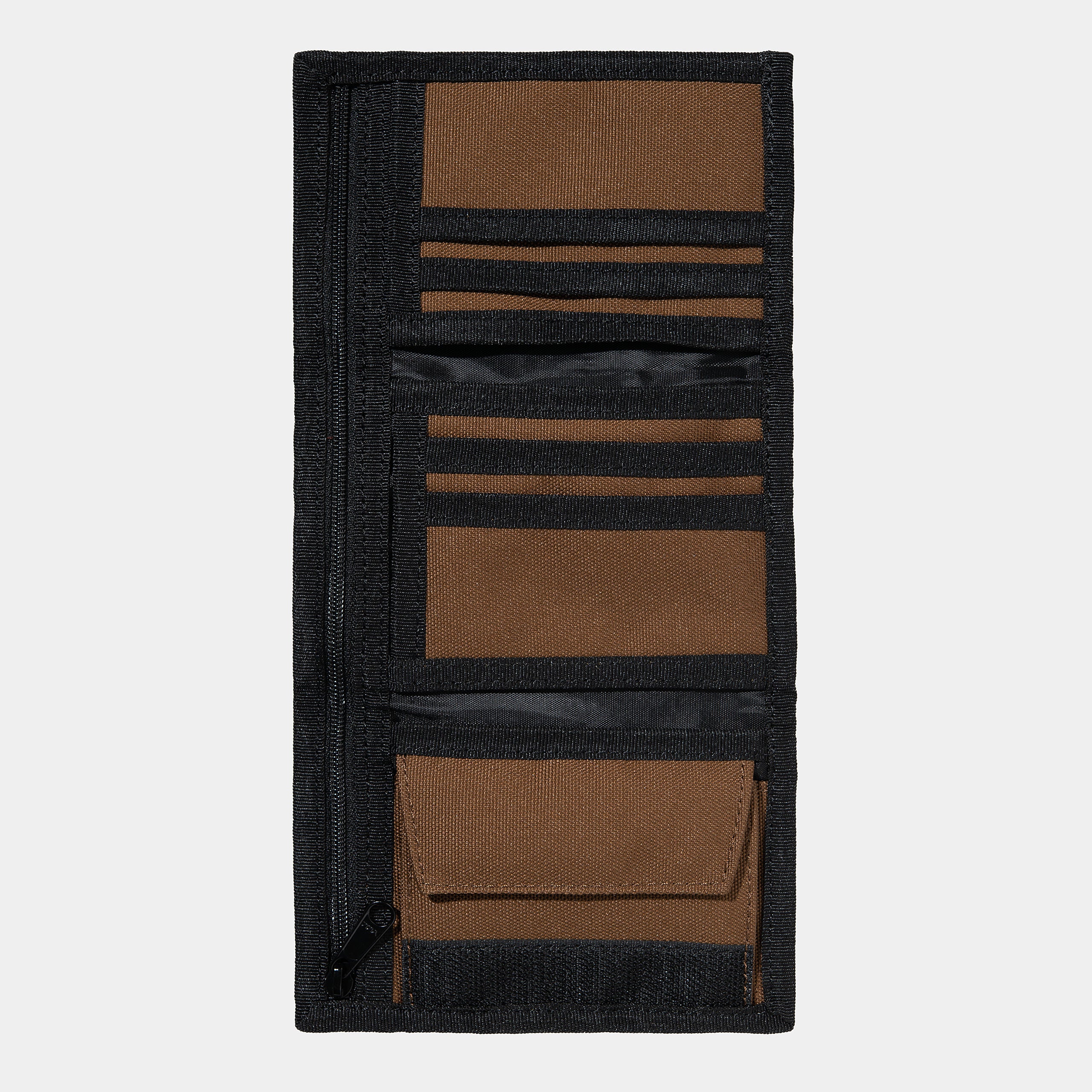 Carhartt WIP Alec Wallet-Tamarind Tamarind model front view