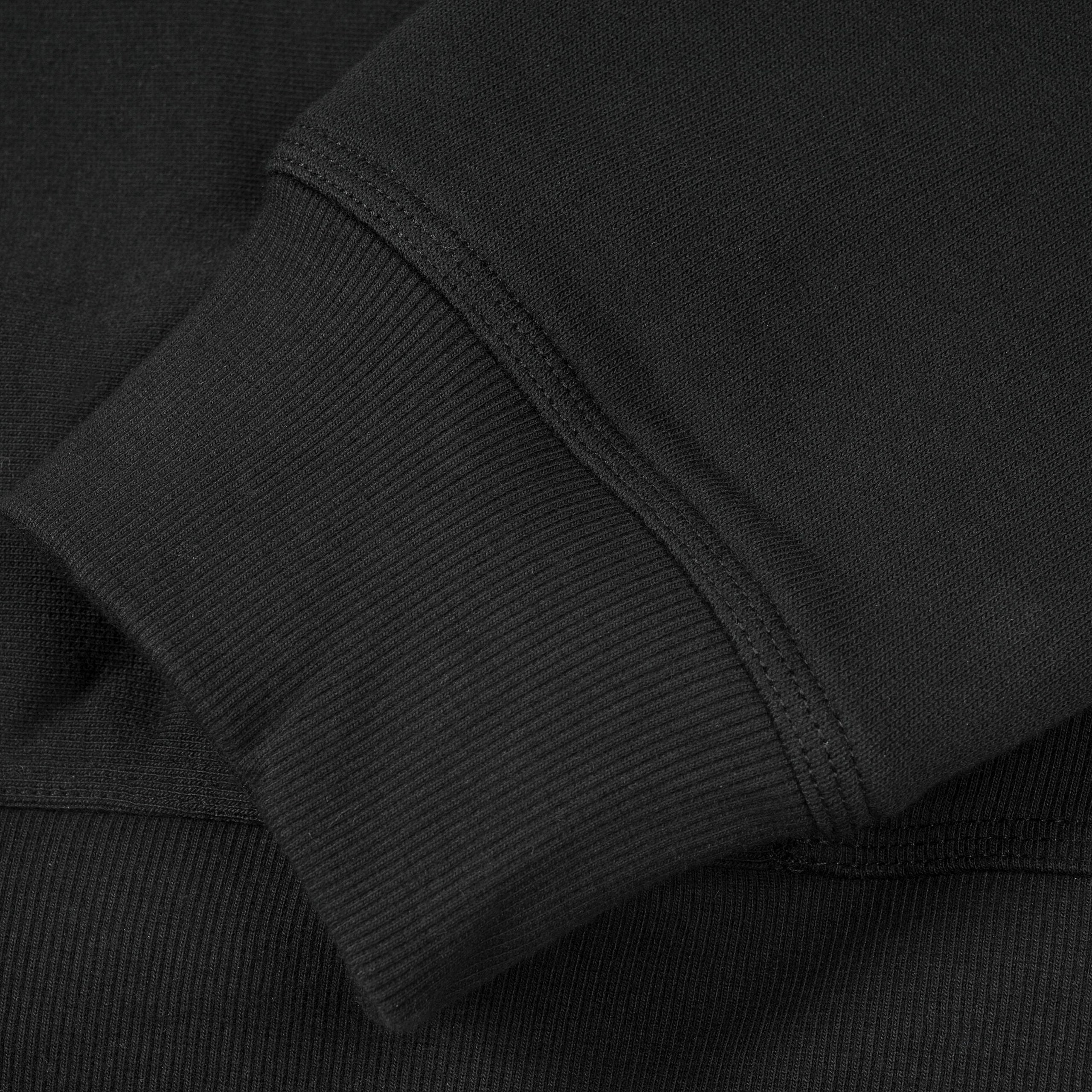 Carhartt WIP American Script Sweat-Black Black alternate view